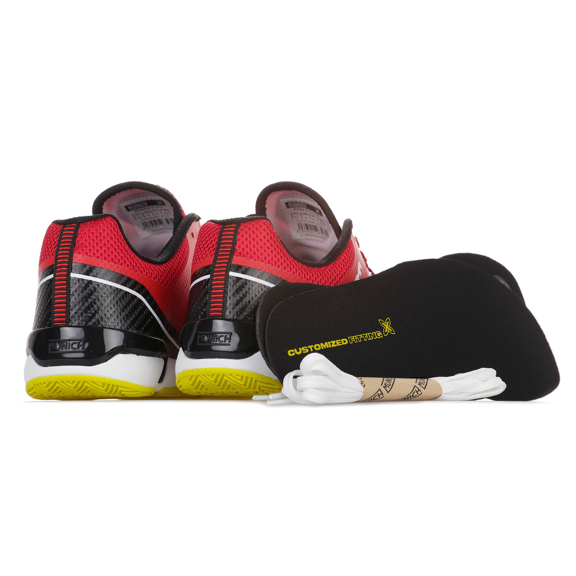 Zapatillas de Fútbol Sala Prisma Rojo - Fútbol Factory