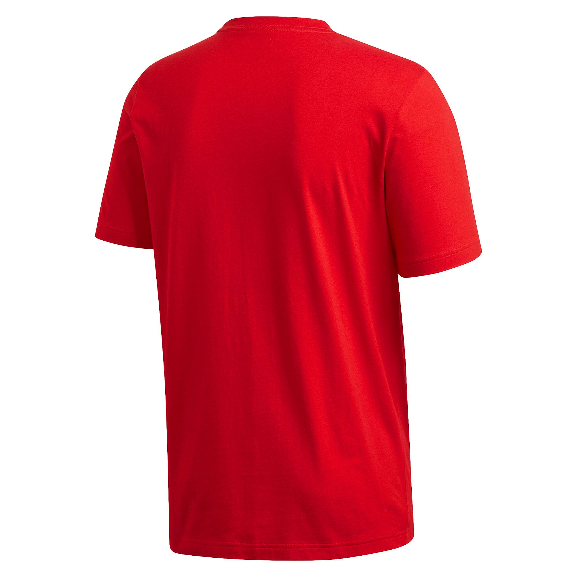 Camiseta de Paseo Essentials Plain Rojo - Fútbol Factory