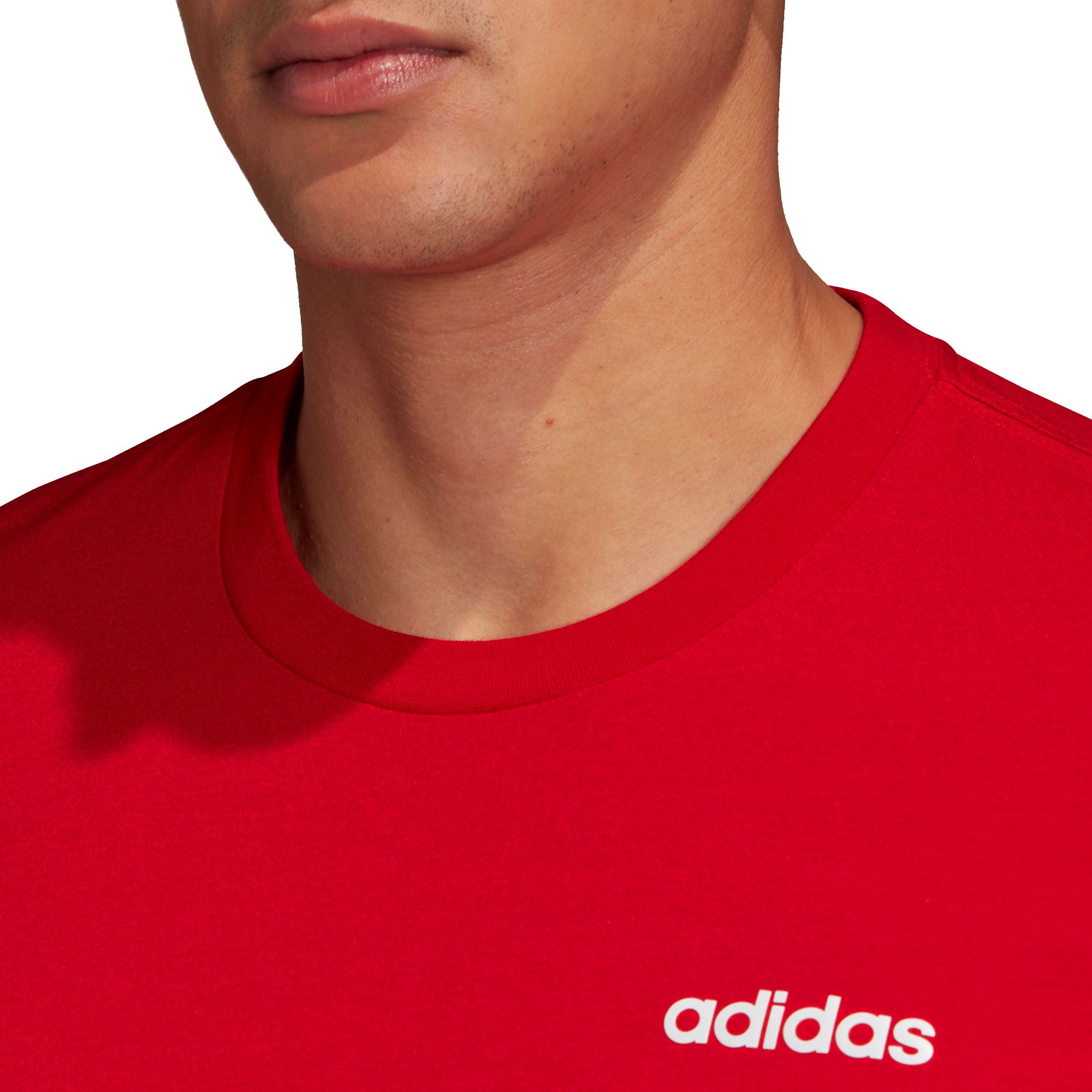 Camiseta de Paseo Essentials Plain Rojo - Fútbol Factory