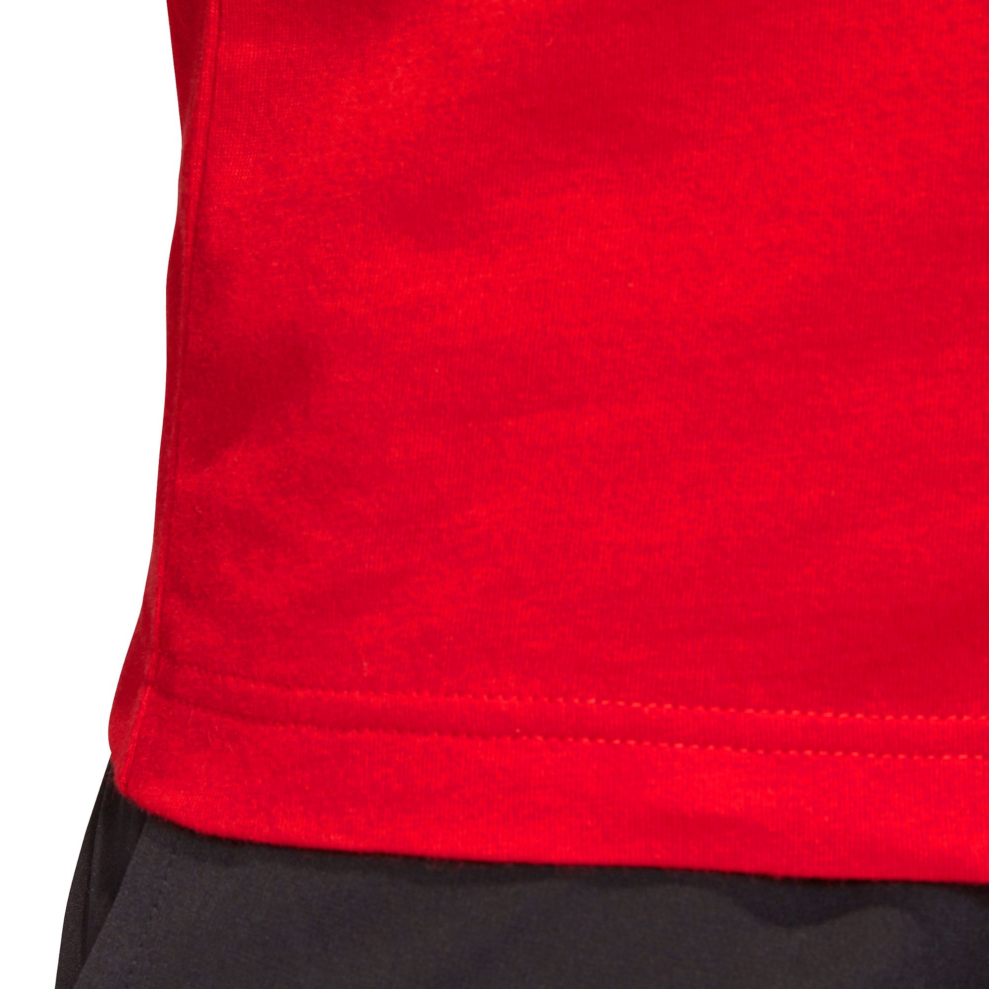 Camiseta de Paseo Essentials Plain Rojo - Fútbol Factory