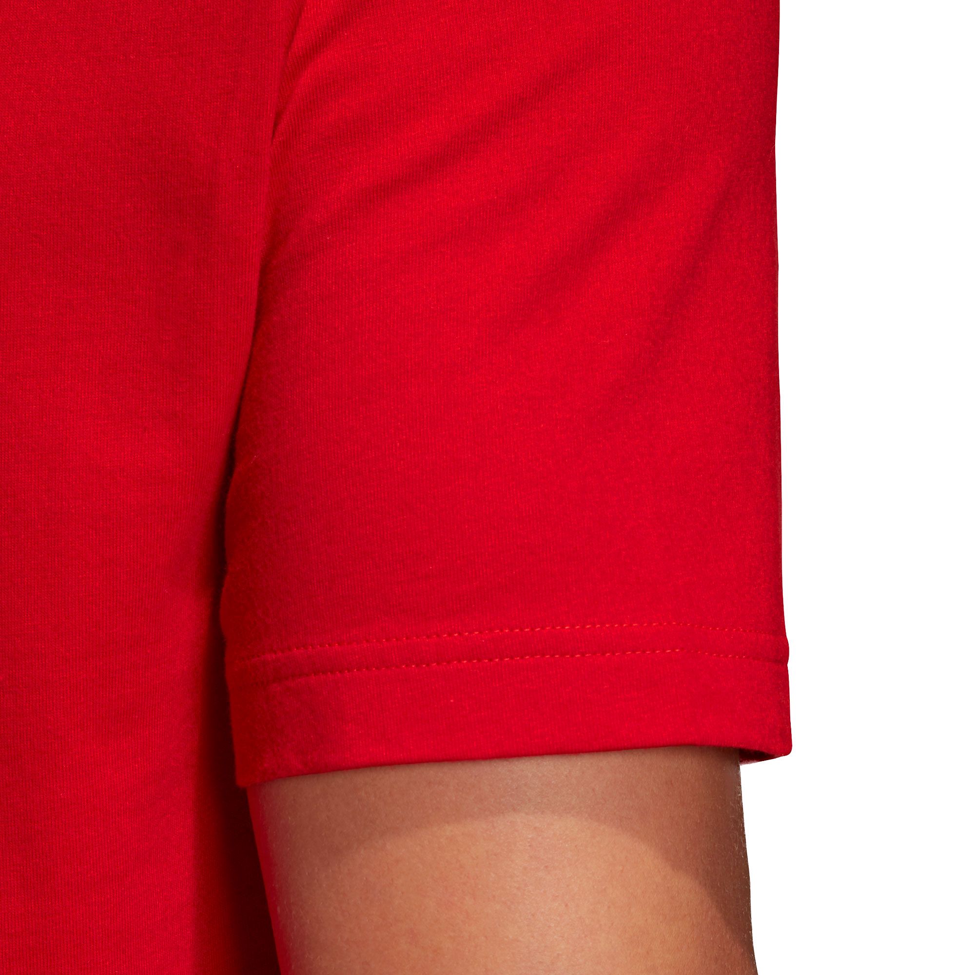 Camiseta de Paseo Essentials Plain Rojo - Fútbol Factory