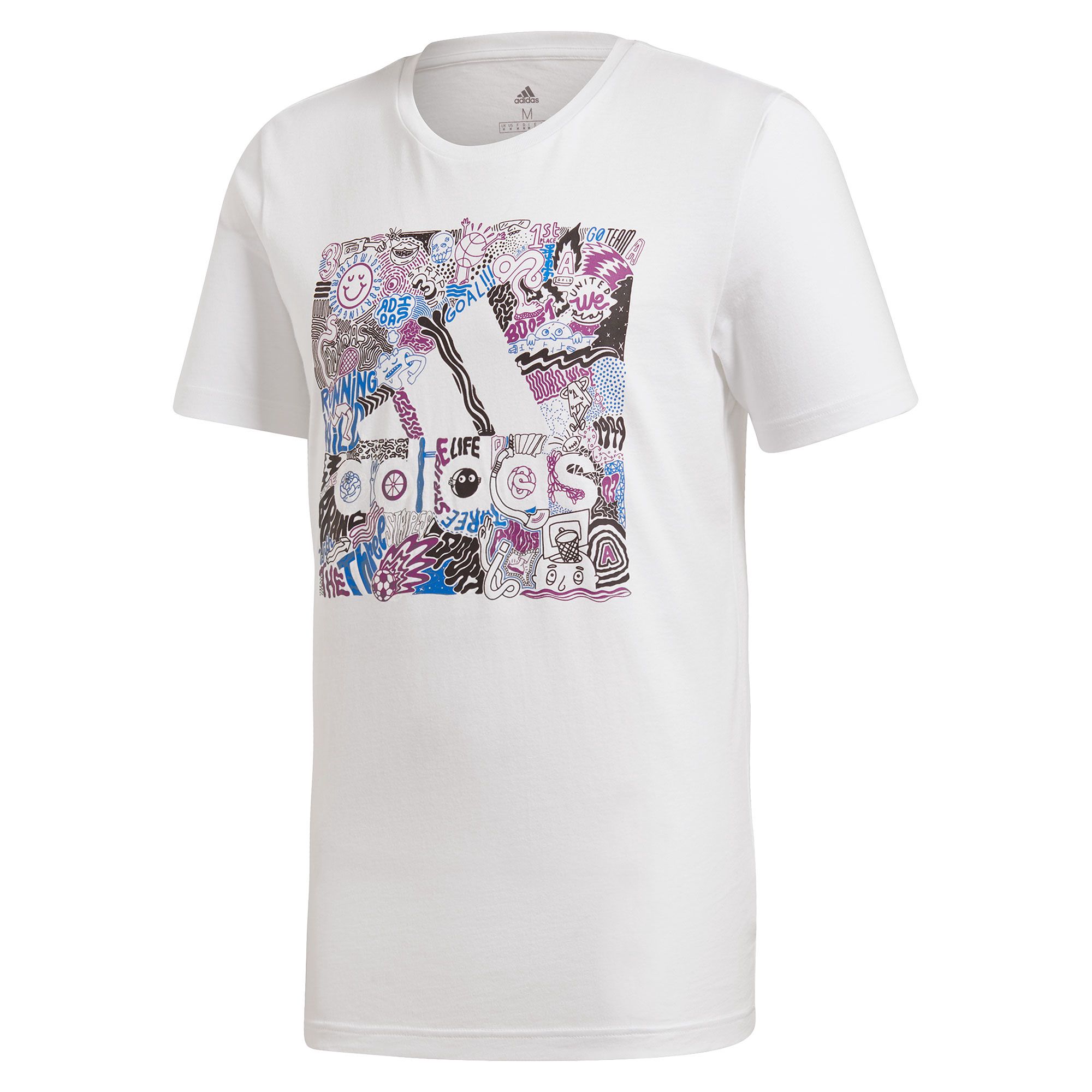 Camiseta de Paseo Doodle Bos Blanco - Fútbol Factory