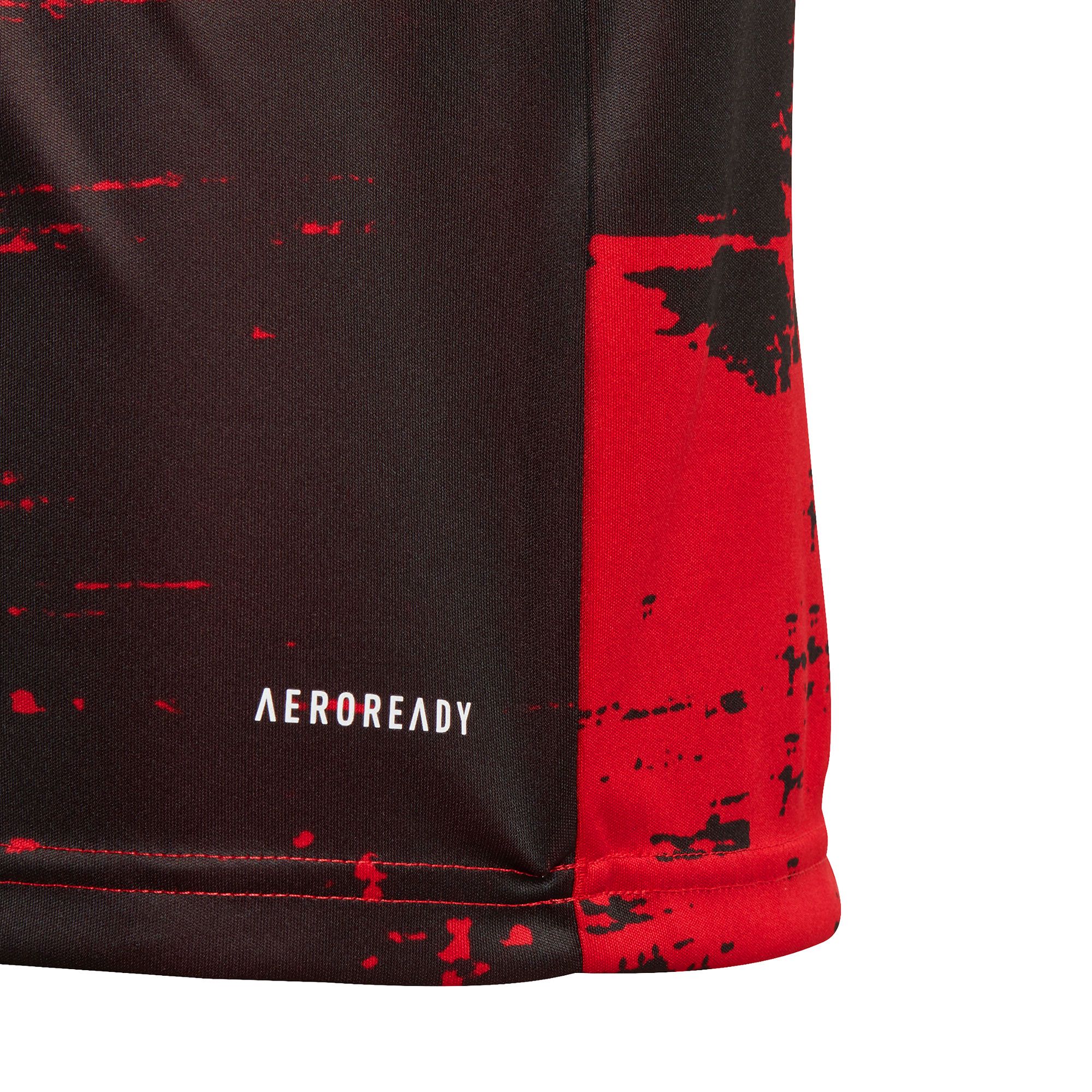 Camiseta de Calentamiento Manchester United 2020/2021 Junior Rojo Negro - Fútbol Factory