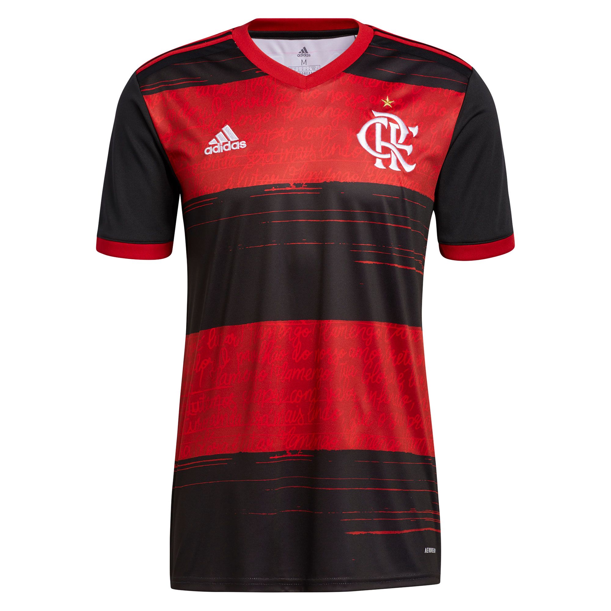 Camiseta 1ª CR Flamengo 2020/2021 Negro Rojo - Fútbol Factory