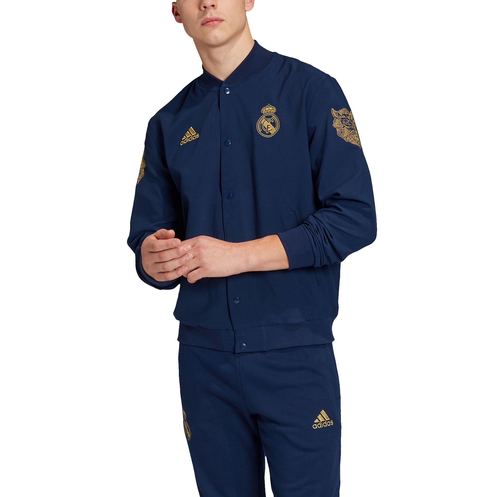 Chaqueta de Paseo Real Madrid 2019/2020 CNY Azul - Fútbol Factory