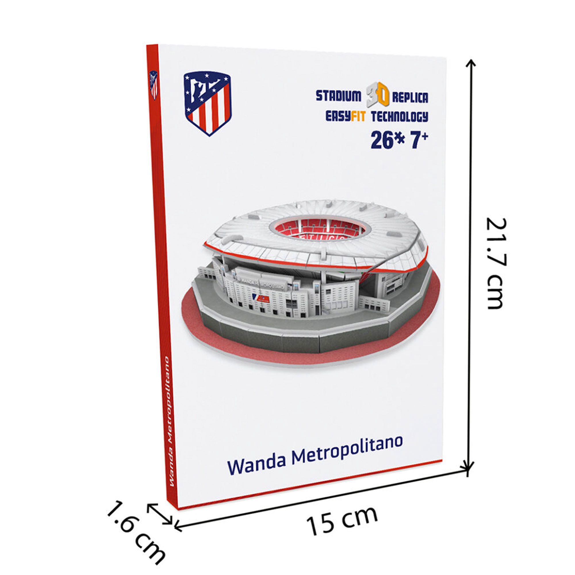 Puzzle Wanda Metropolitano Atlético del Madrid 26 Piezas - Fútbol Factory