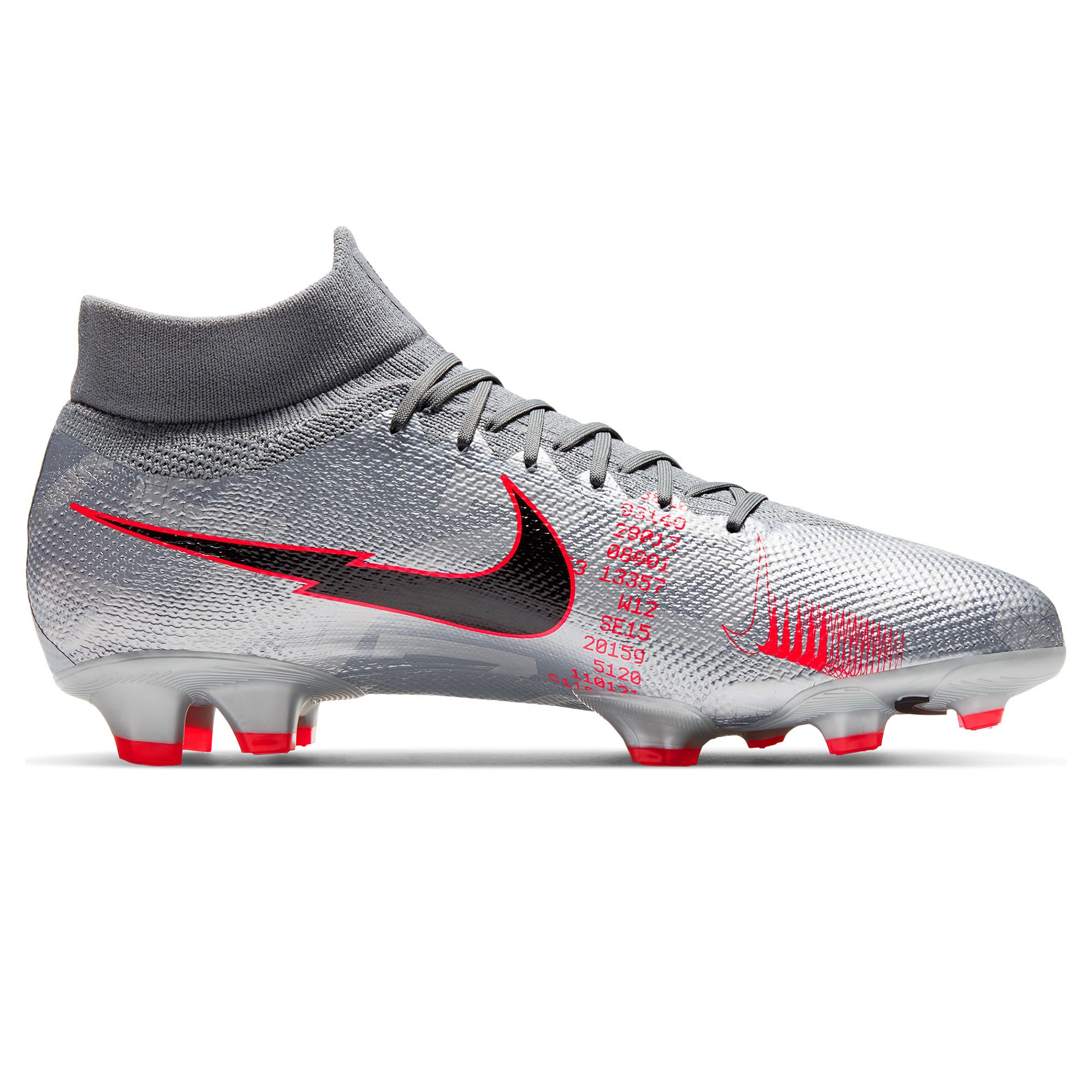 Botas de Fútbol Nike Mercurial Superfly 7 Pro FG Gris - Fútbol Factory