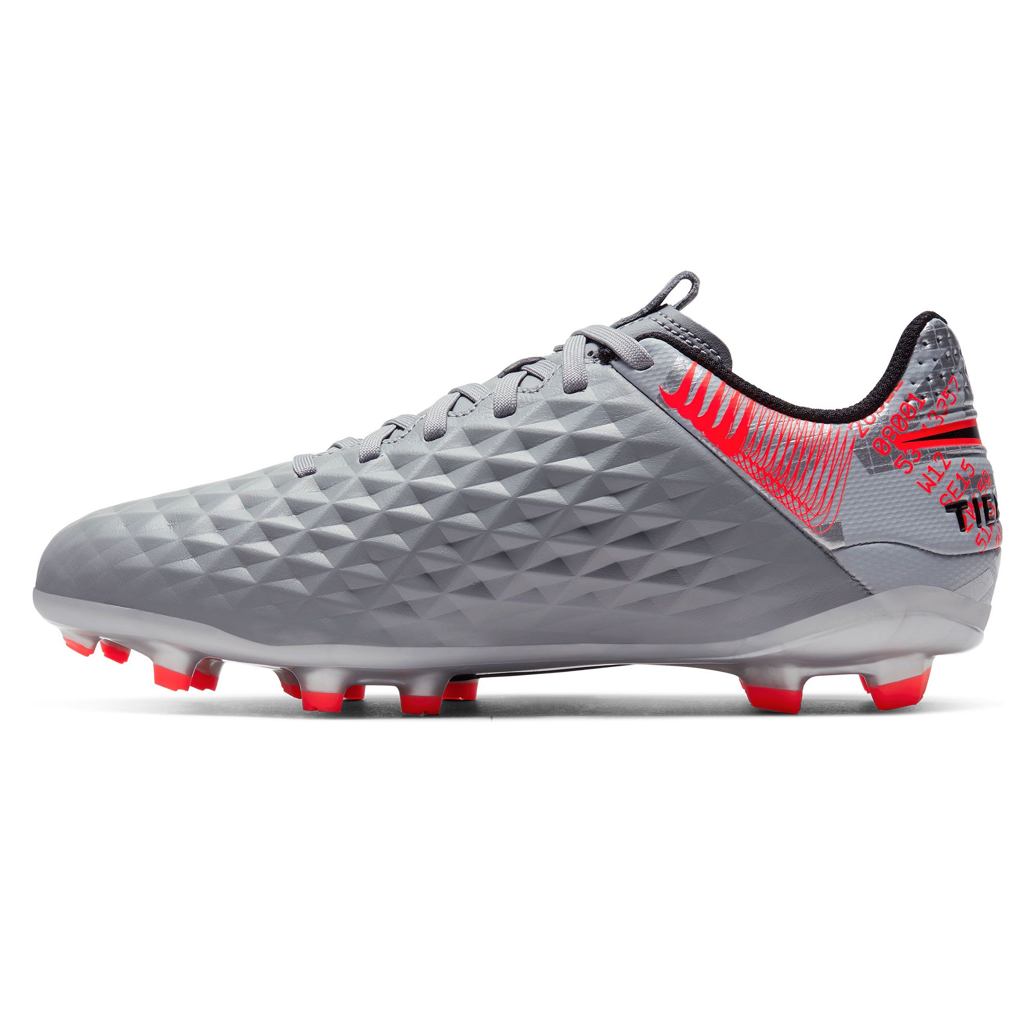 Botas de Fútbol Nike Tiempo Legend 8 Academy FG/MG Gris - Fútbol Factory