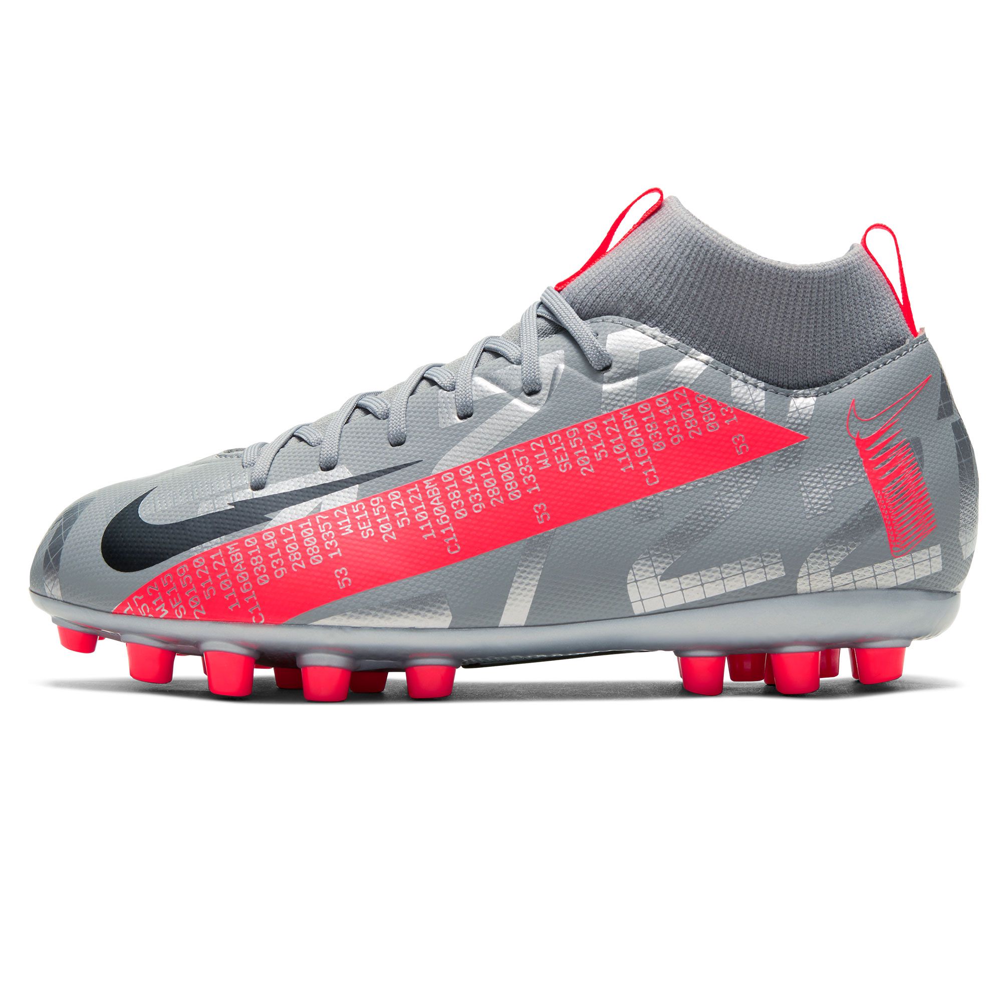 Botas de Fútbol Nike Mercurial Vapor 13 Academy MG Junior Gris - Fútbol Factory