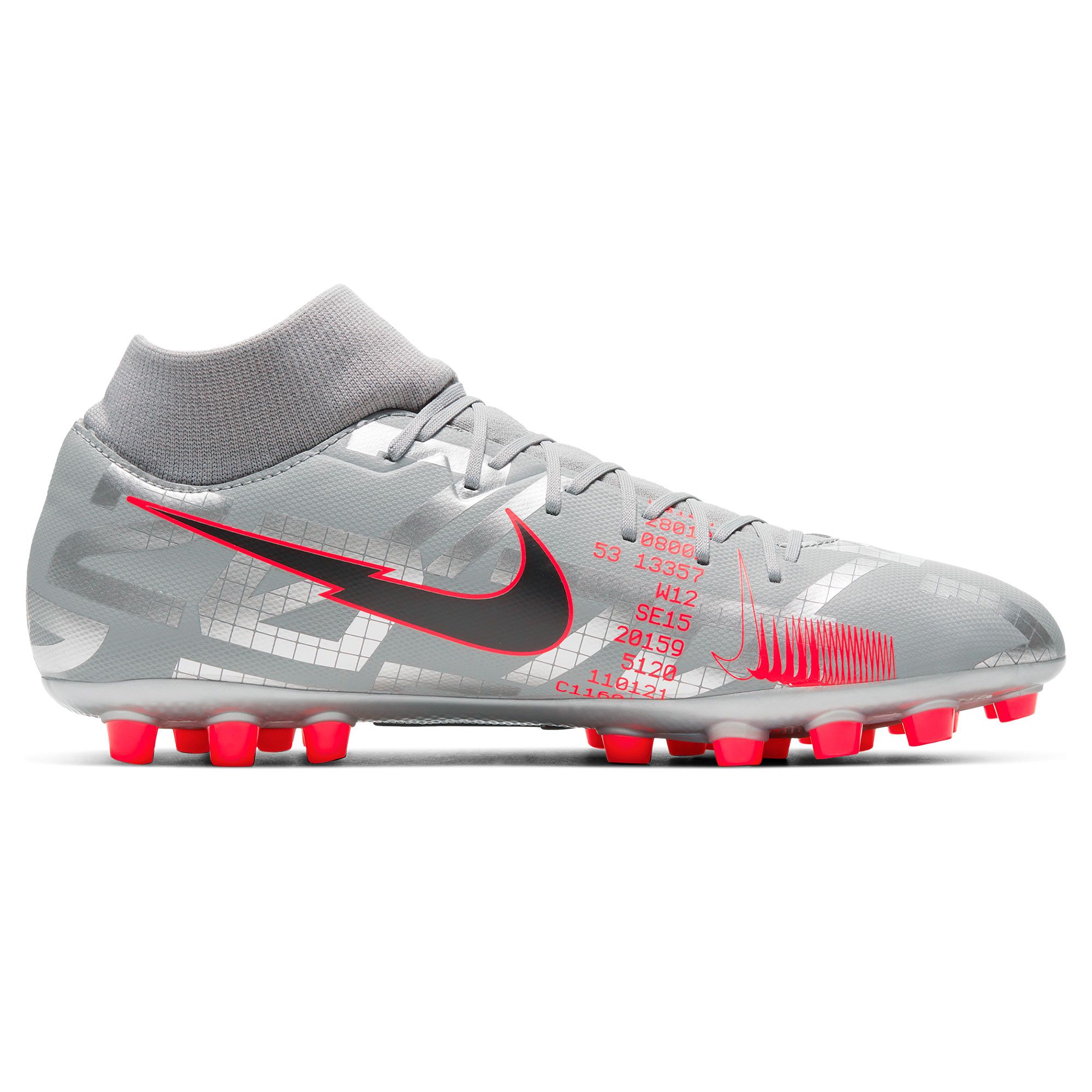 Botas de Fútbol Mercurial Superfly 7 Academy AG Gris - Fútbol Factory