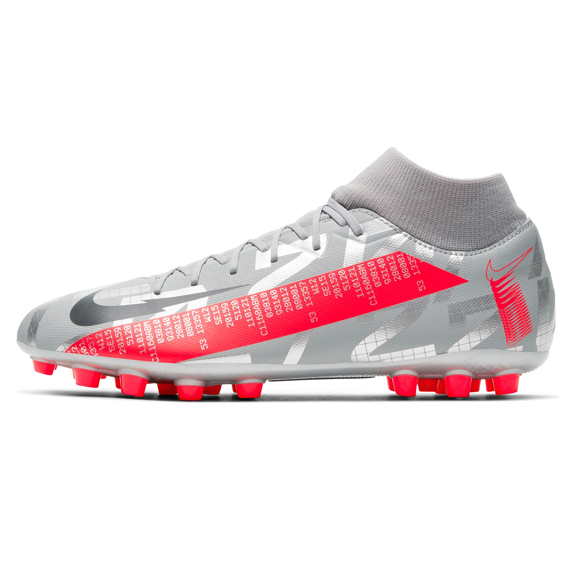 Botas de Fútbol Mercurial Superfly 7 Academy AG Gris - Fútbol Factory