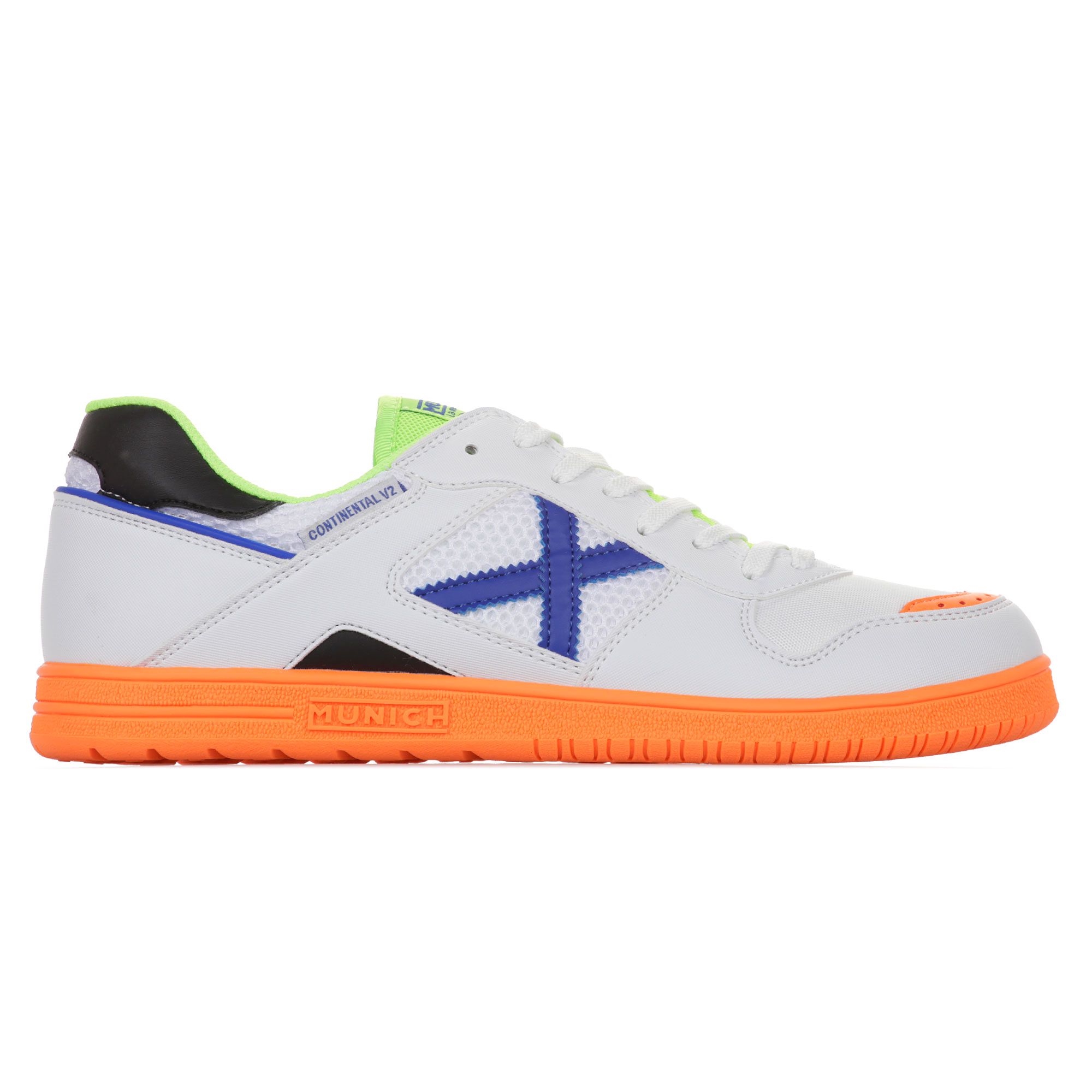 Zapatillas de Fútbol Sala Continental V2 Blanco - Fútbol Factory
