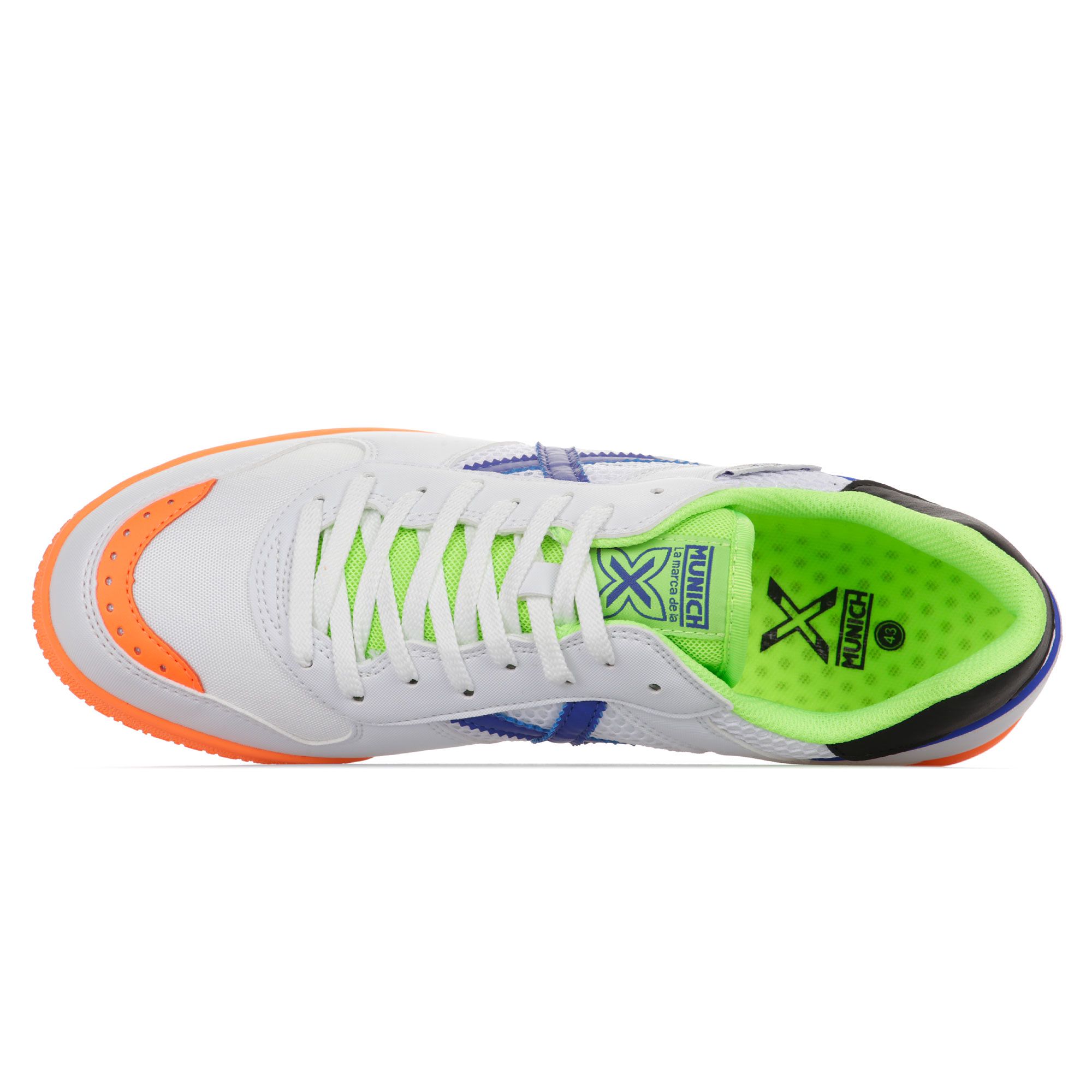 Zapatillas de Fútbol Sala Continental V2 Blanco - Fútbol Factory