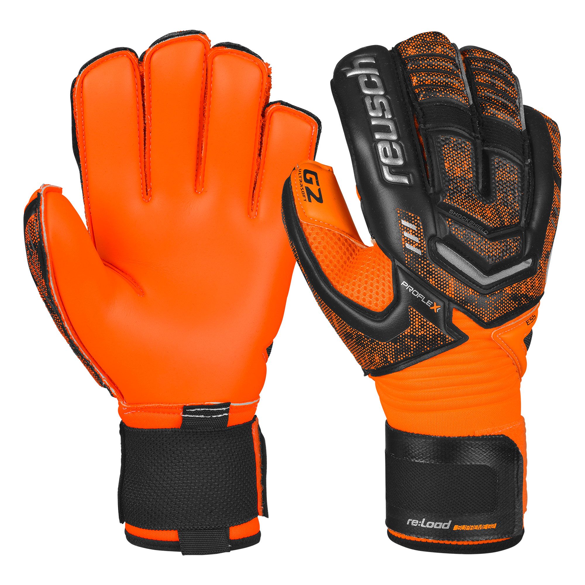 Guantes Reload Supreme G2 Negro - Fútbol Factory