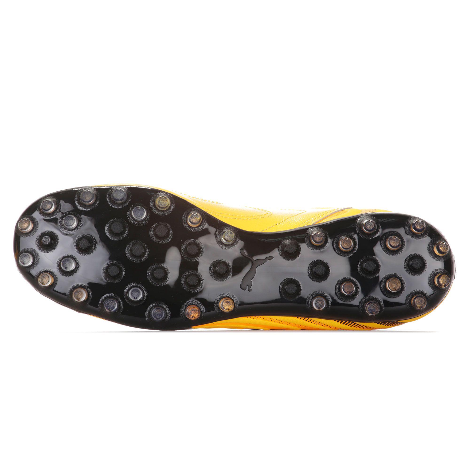 Botas de Fútbol Puma ONE 20.3 MG Amarillo Negro - Fútbol Factory
