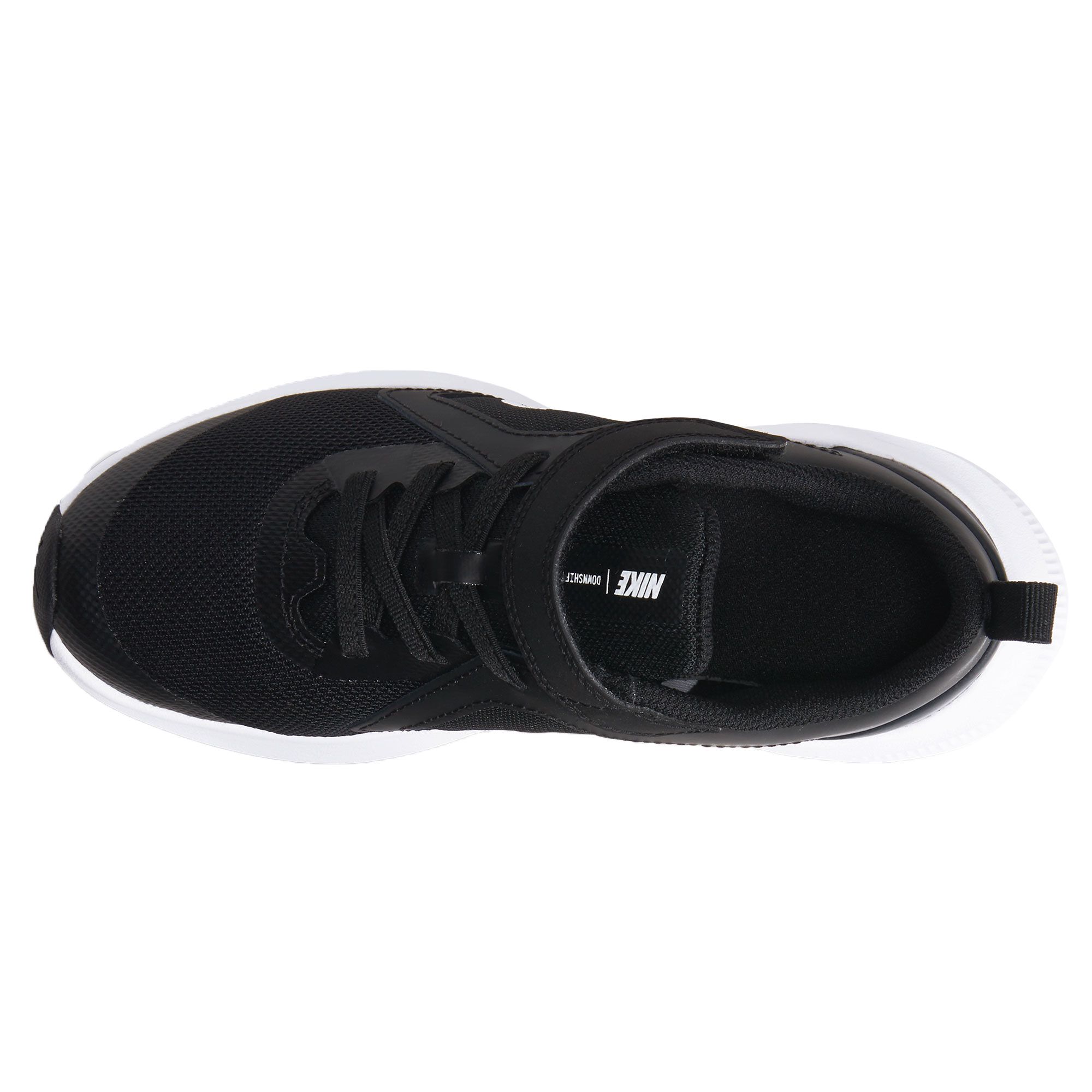 Zapatillas de Running Downshifter 10 Velcro Junior Negro - Fútbol Factory