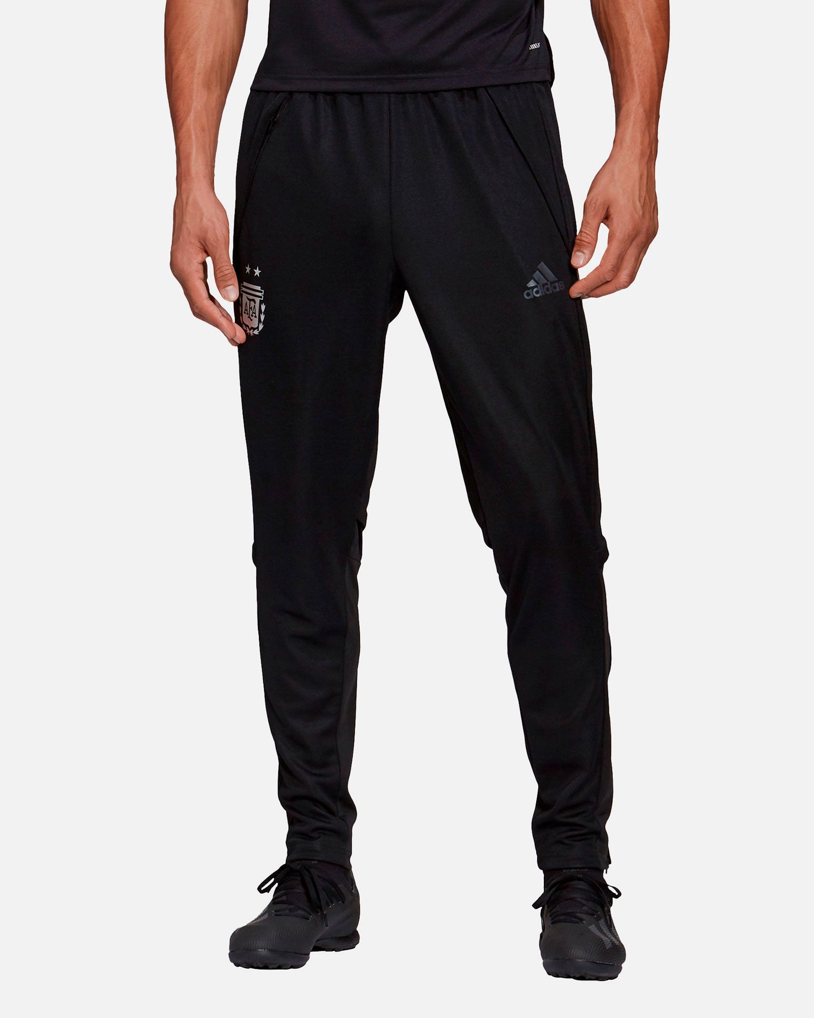 Pantalón Largo de Training Argentina Copa América 2020 Negro - Fútbol Factory