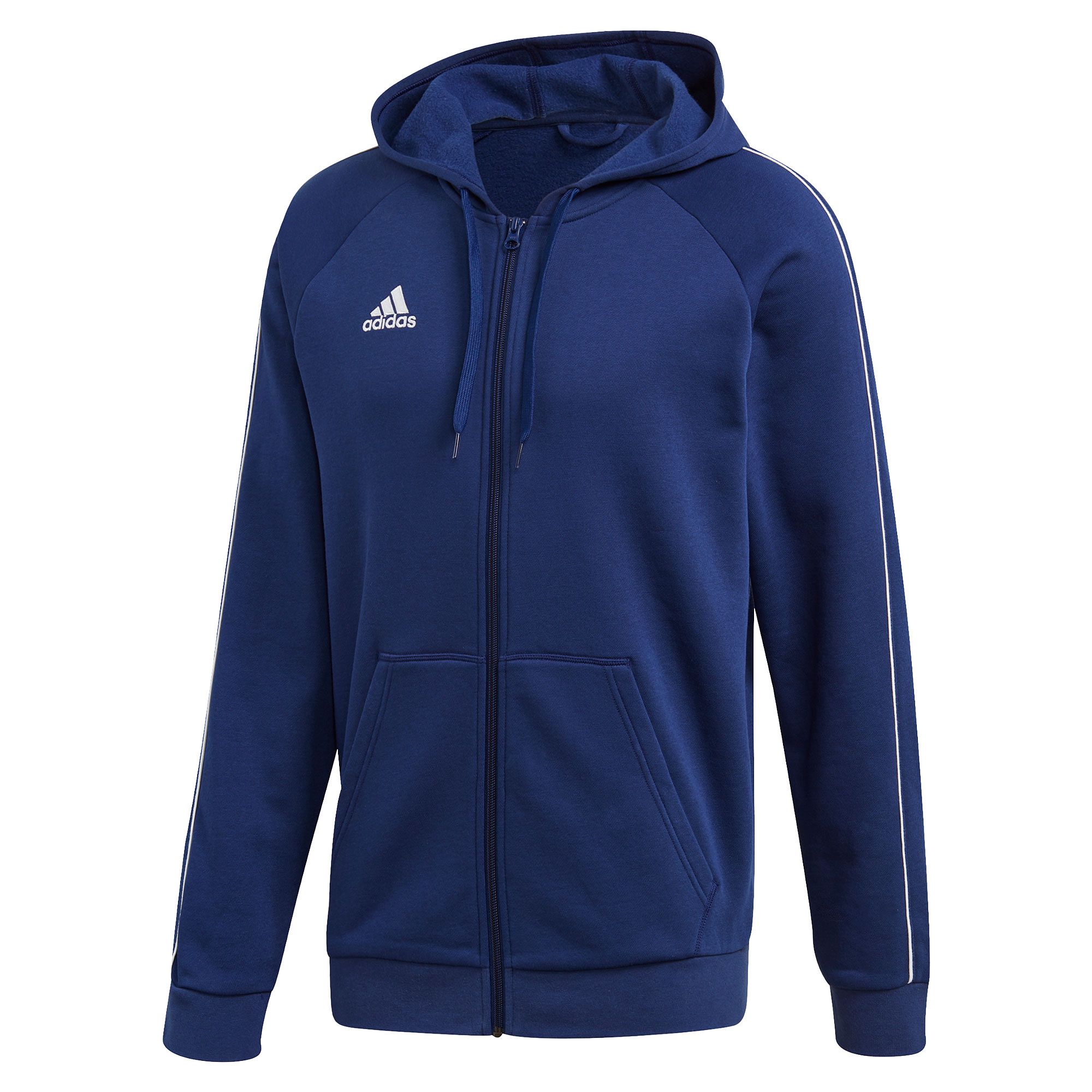 Chaqueta de Paseo con Capucha Core 18 Azul - Fútbol Factory