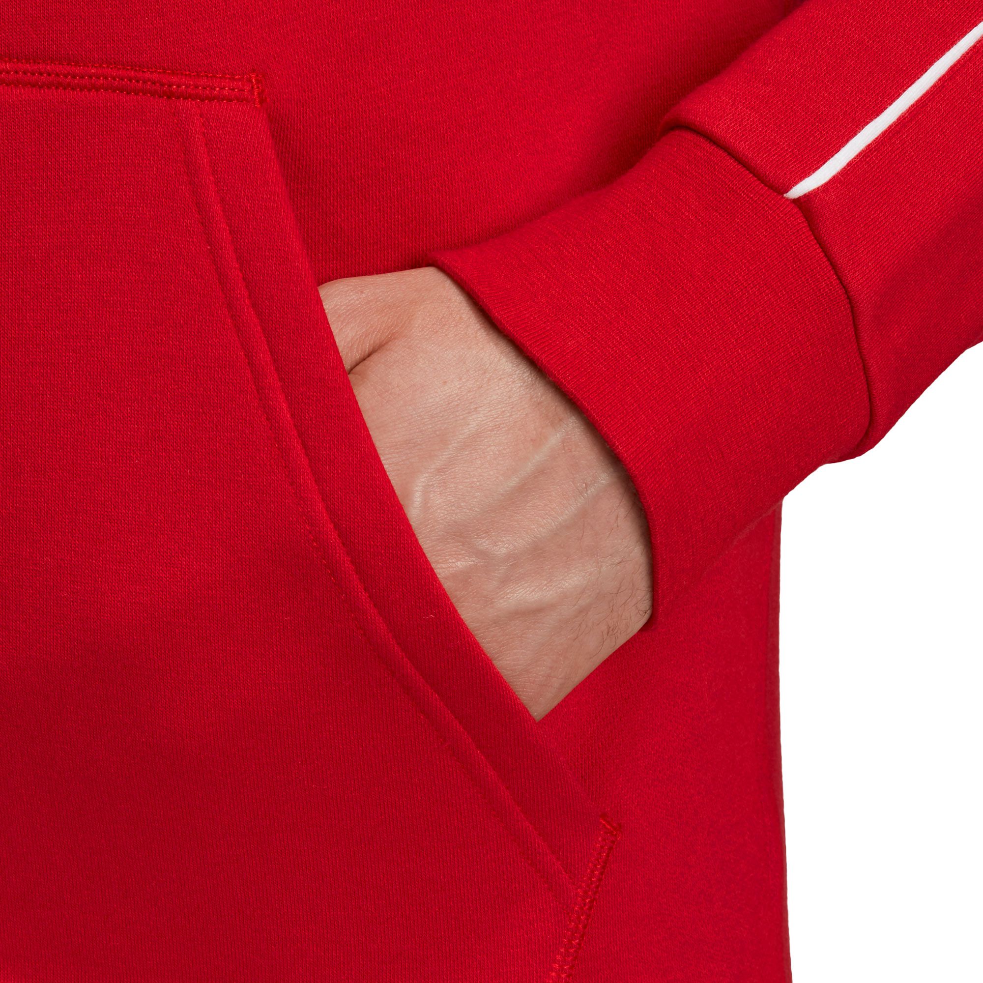 Chaqueta de Paseo con Capucha Core 18 Rojo - Fútbol Factory