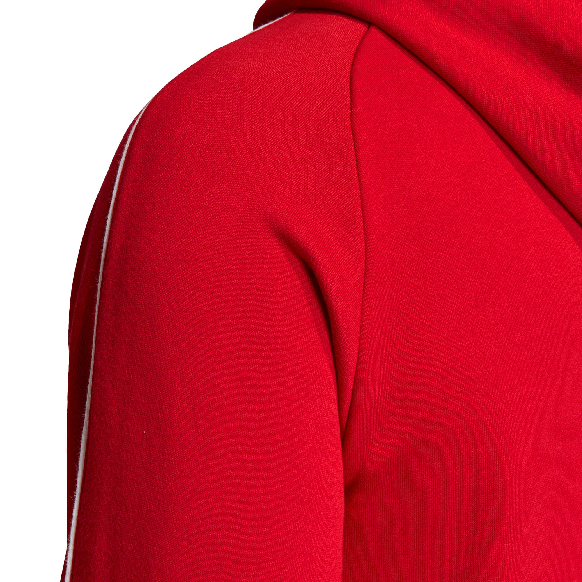 Chaqueta de Paseo con Capucha Core 18 Rojo - Fútbol Factory