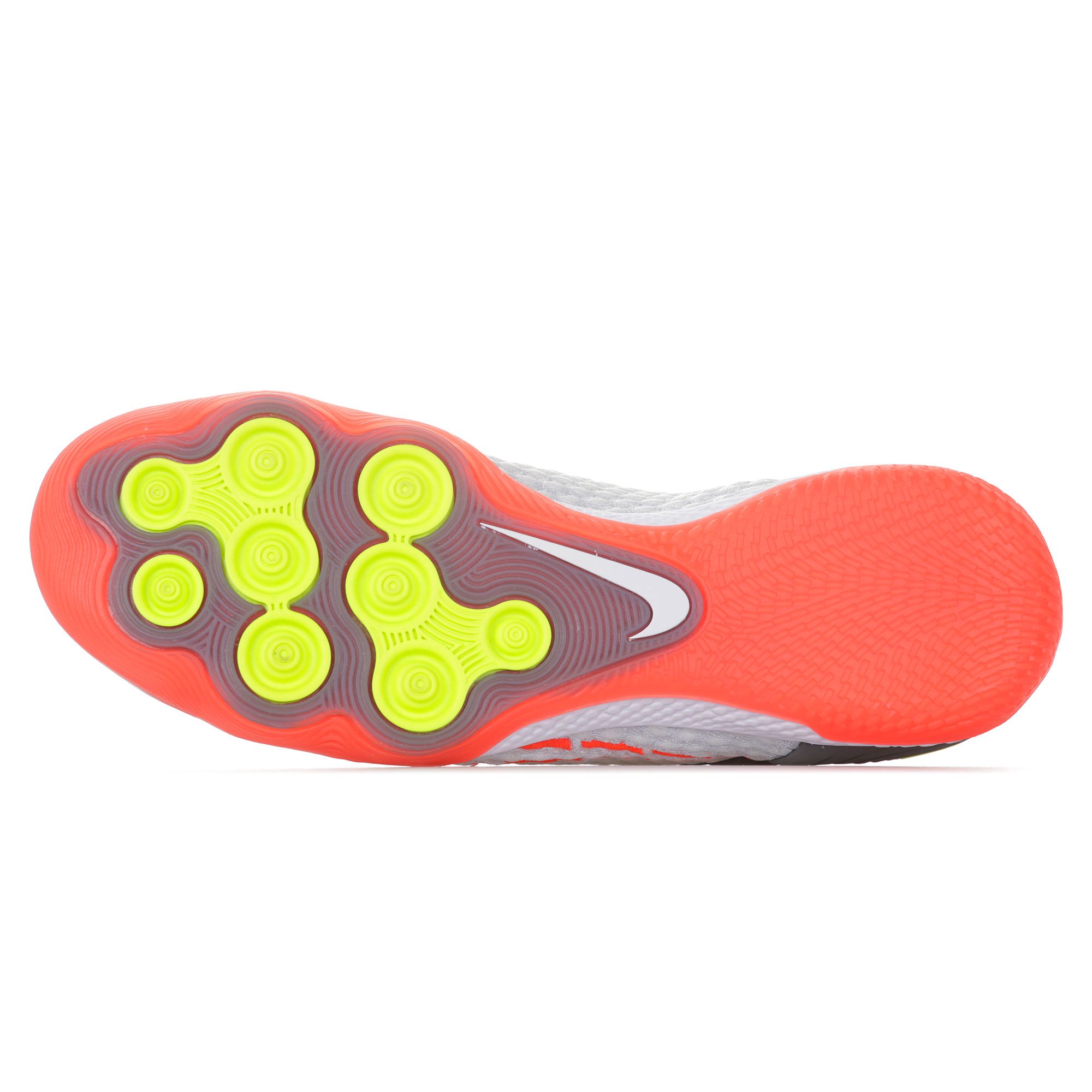 Zapatillas de Fútbol Sala Nike React Gato Blanco Rojo - Fútbol Factory