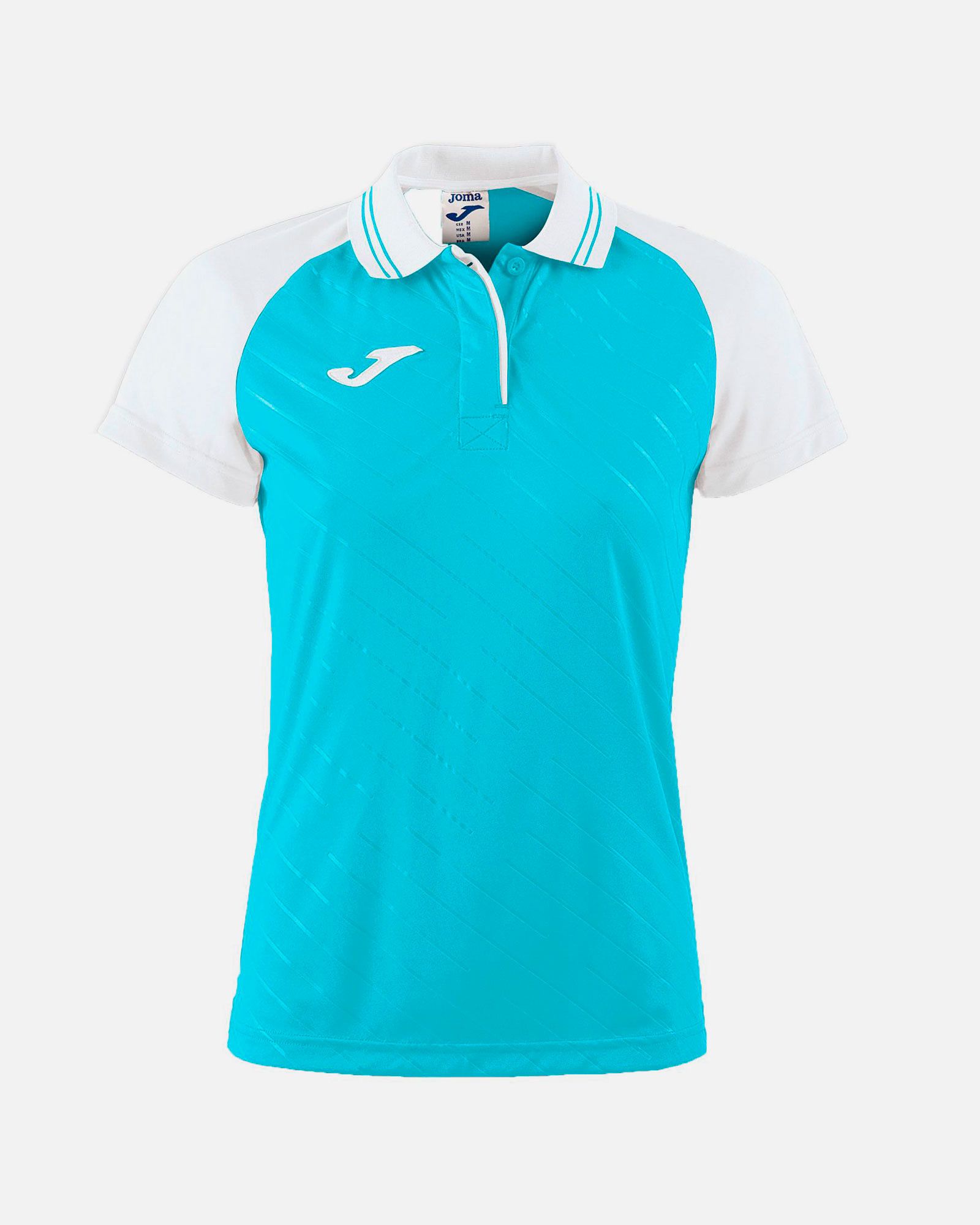 Polo de Tenis y Padel Torneo II Mujer Turquesa - Fútbol Factory