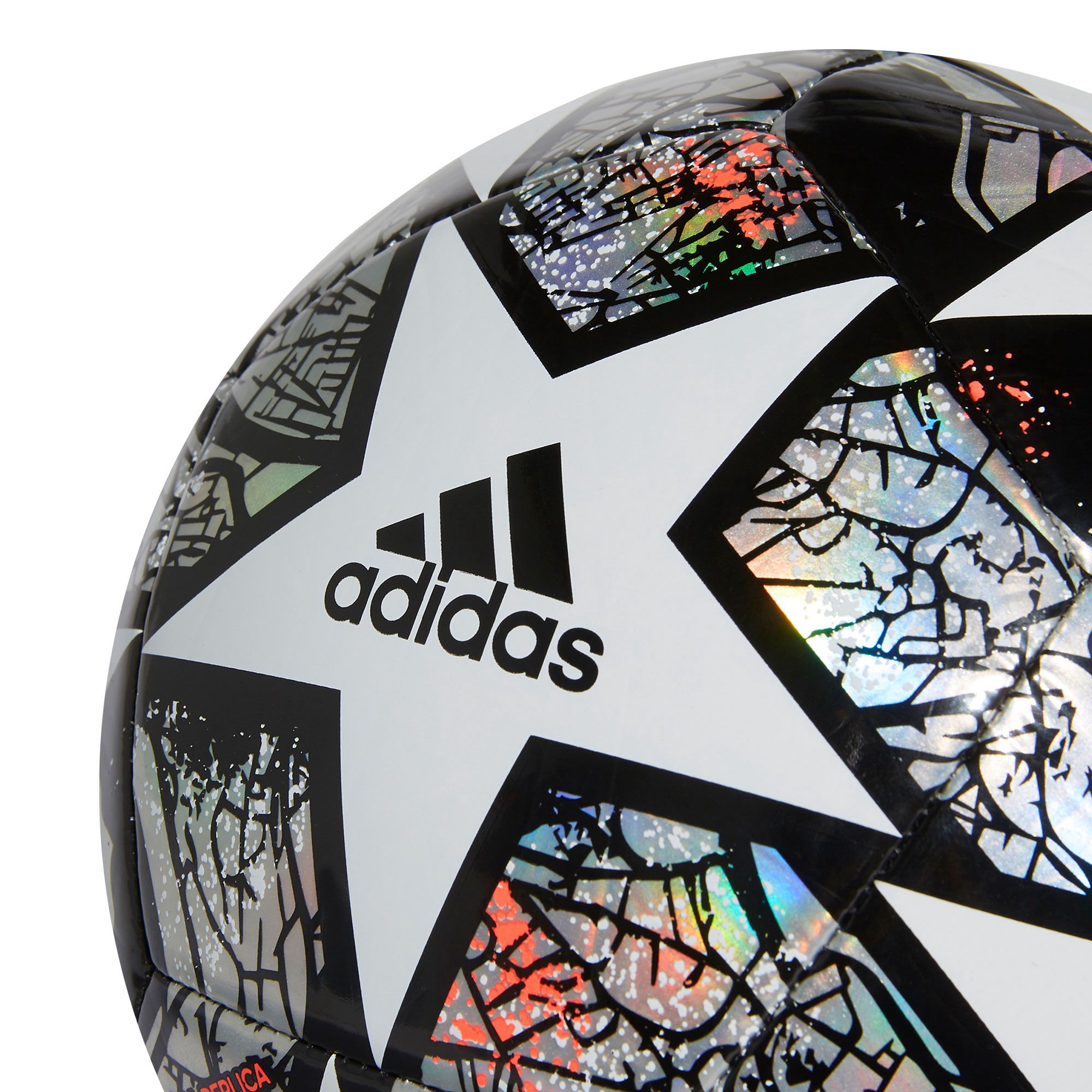 Balón de Fútbol 7 Finale 20 UCL Training Blanco Plata - Fútbol Factory