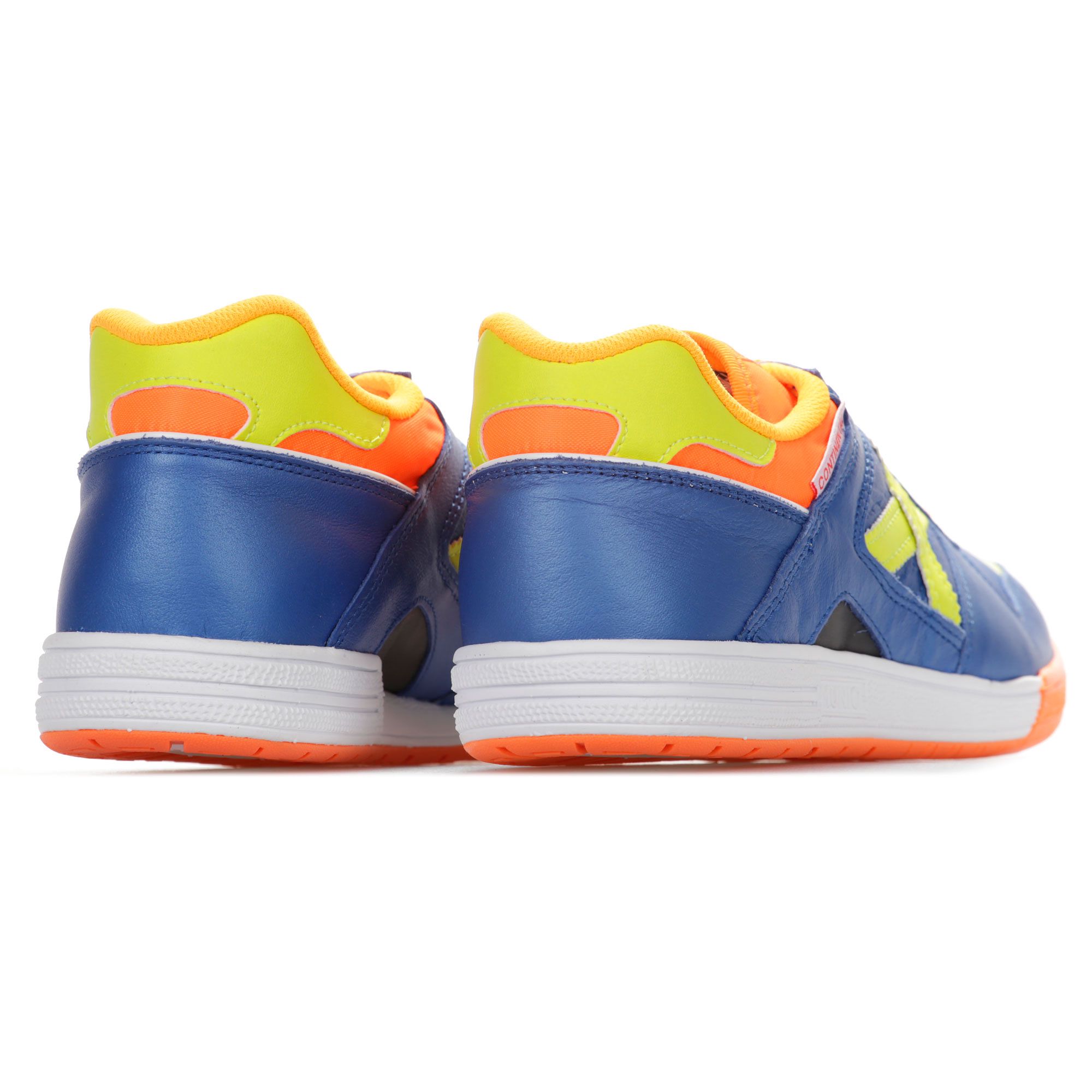 Zapatillas de Fútbol Sala Continental Azul Naranja - Fútbol Factory