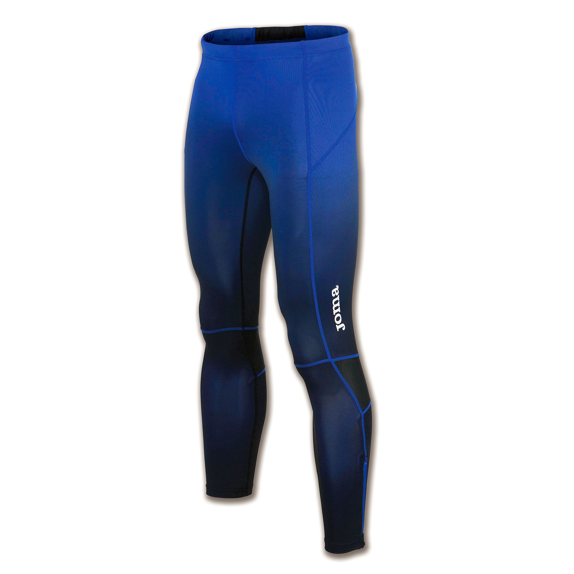 Mallas Largas de Running Elite V Junior Azul Negro - Fútbol Factory