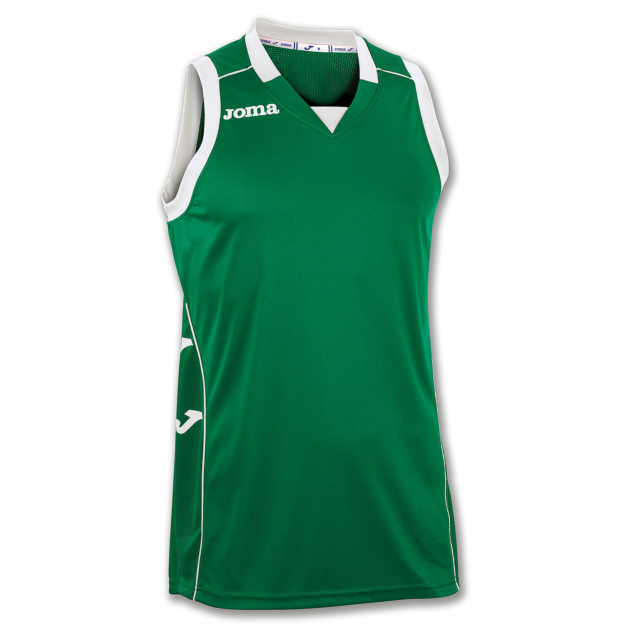 Camiseta de Baloncesto Cancha Junior Verde Blanco - Fútbol Factory