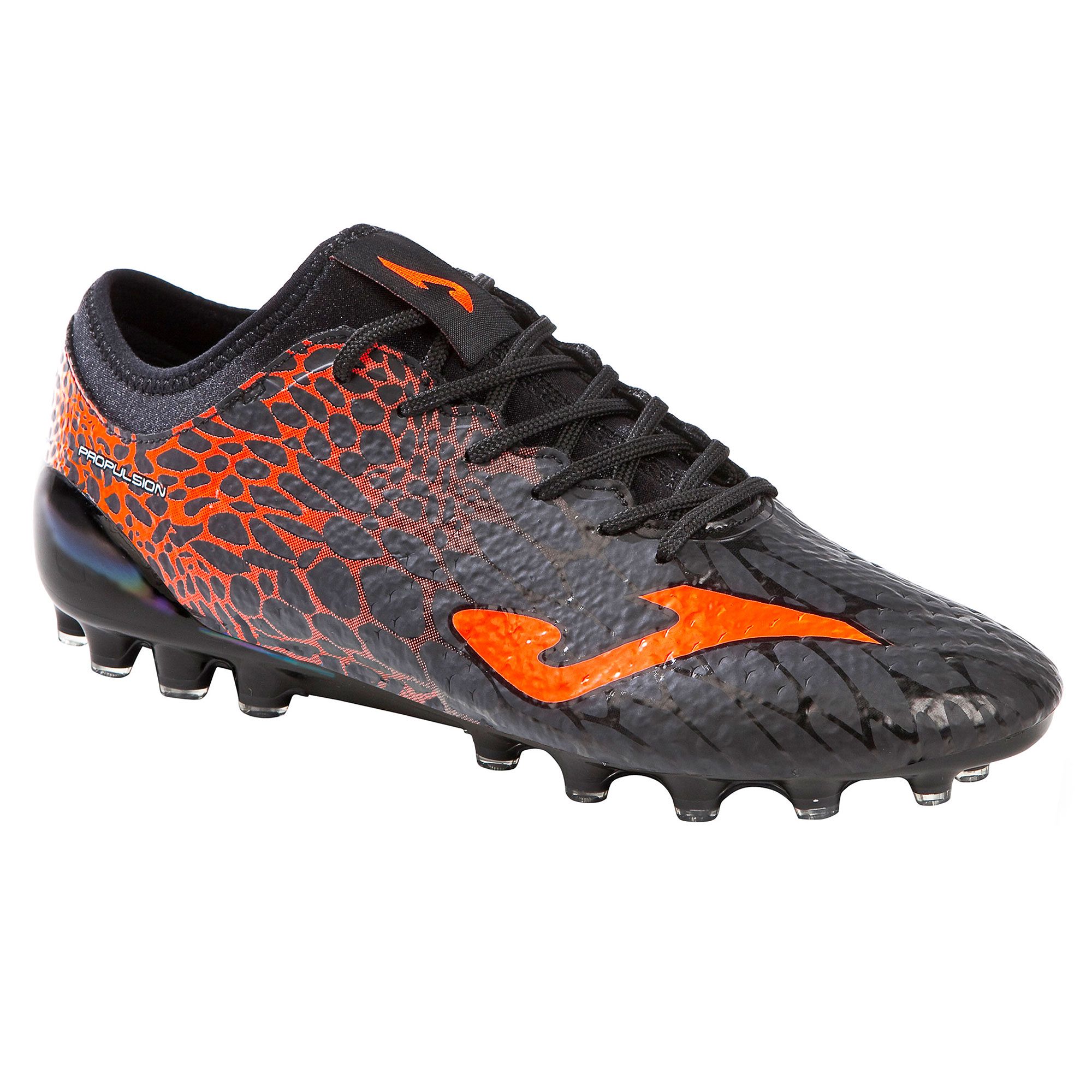 Botas de Fútbol Propulsion Lite AG Negro Naranja - Fútbol Factory