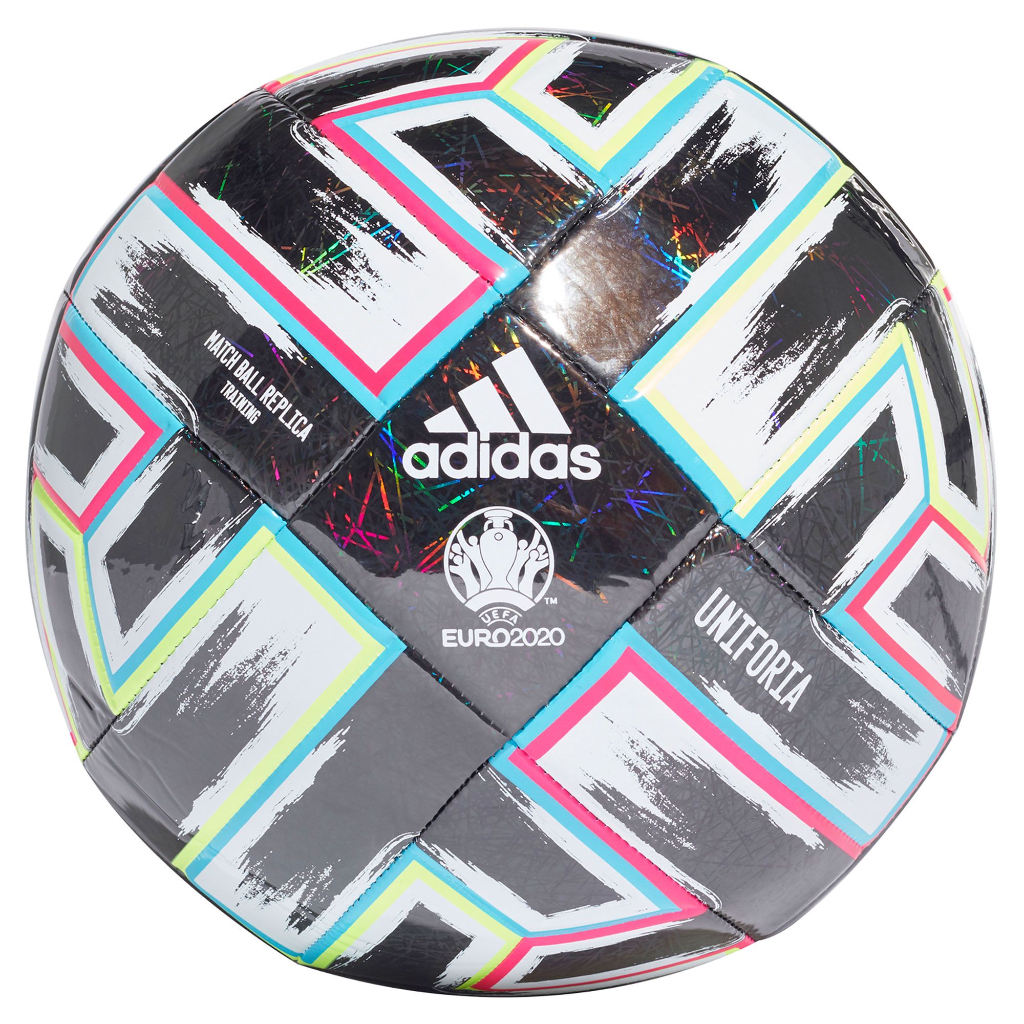 Balón de Fútbol 11 Uniforia Training EURO 2020 Negro - Fútbol Factory