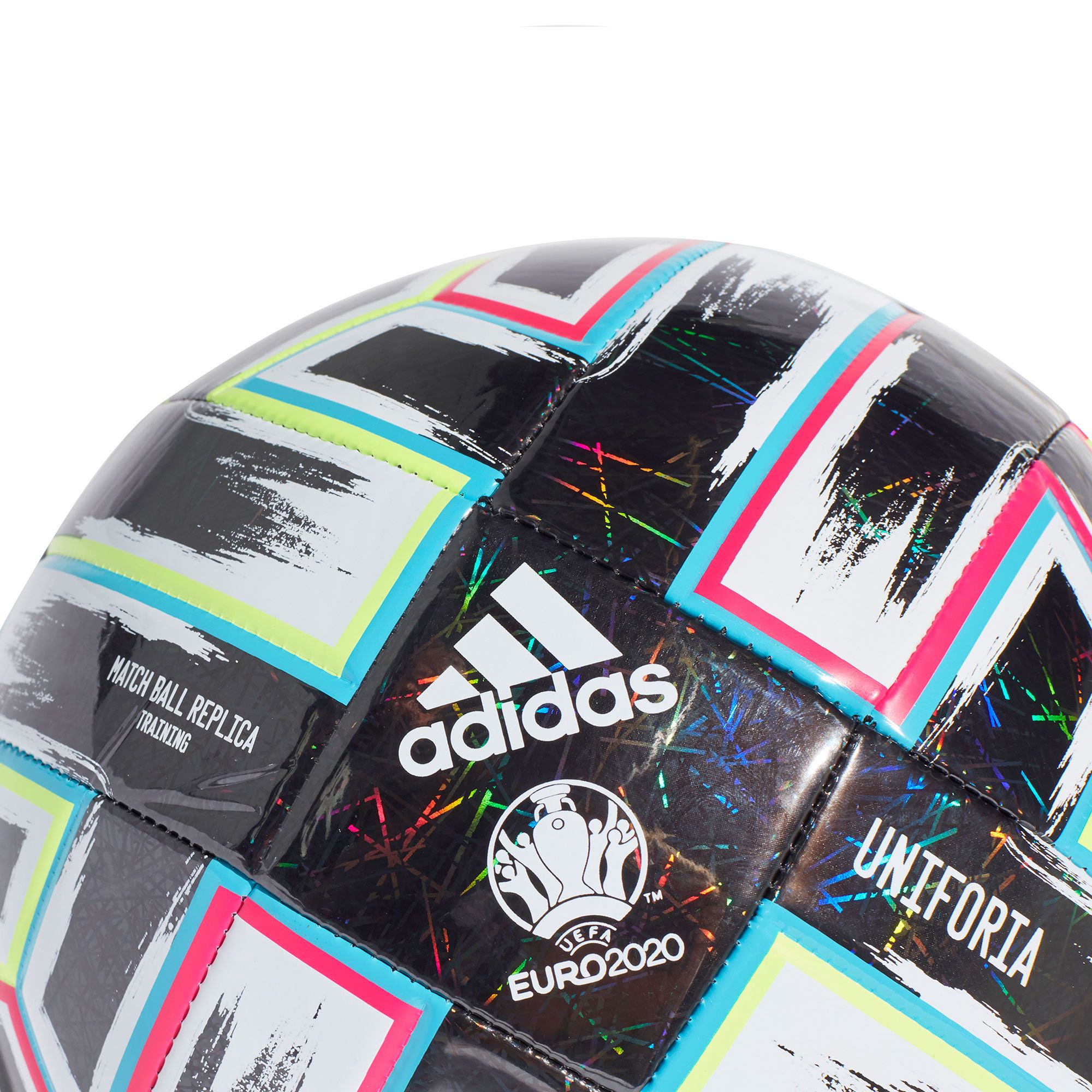 Balón de Fútbol 11 Uniforia Training EURO 2020 Negro - Fútbol Factory
