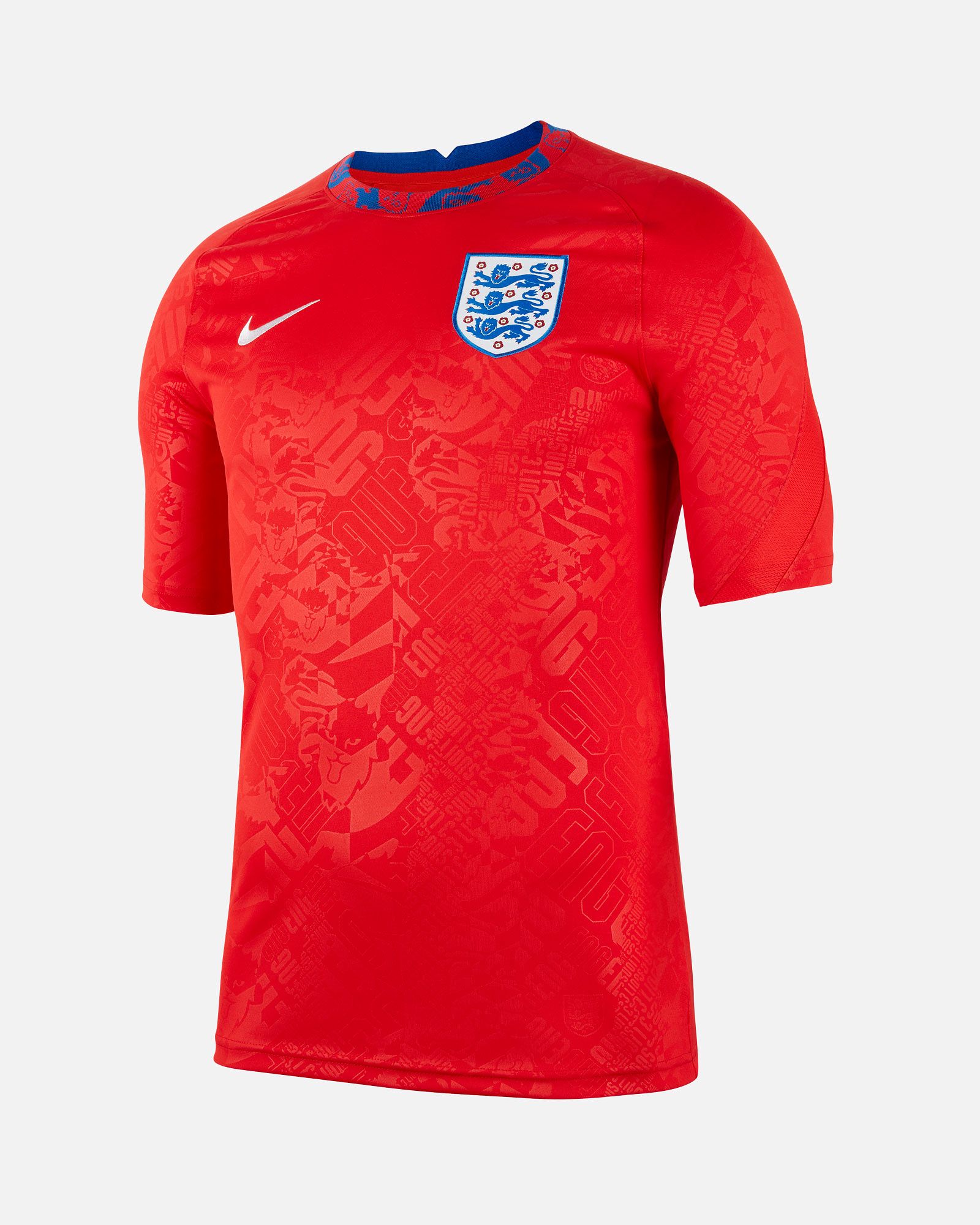 Camiseta Inglaterra 2021 PreMatch - Fútbol Factory