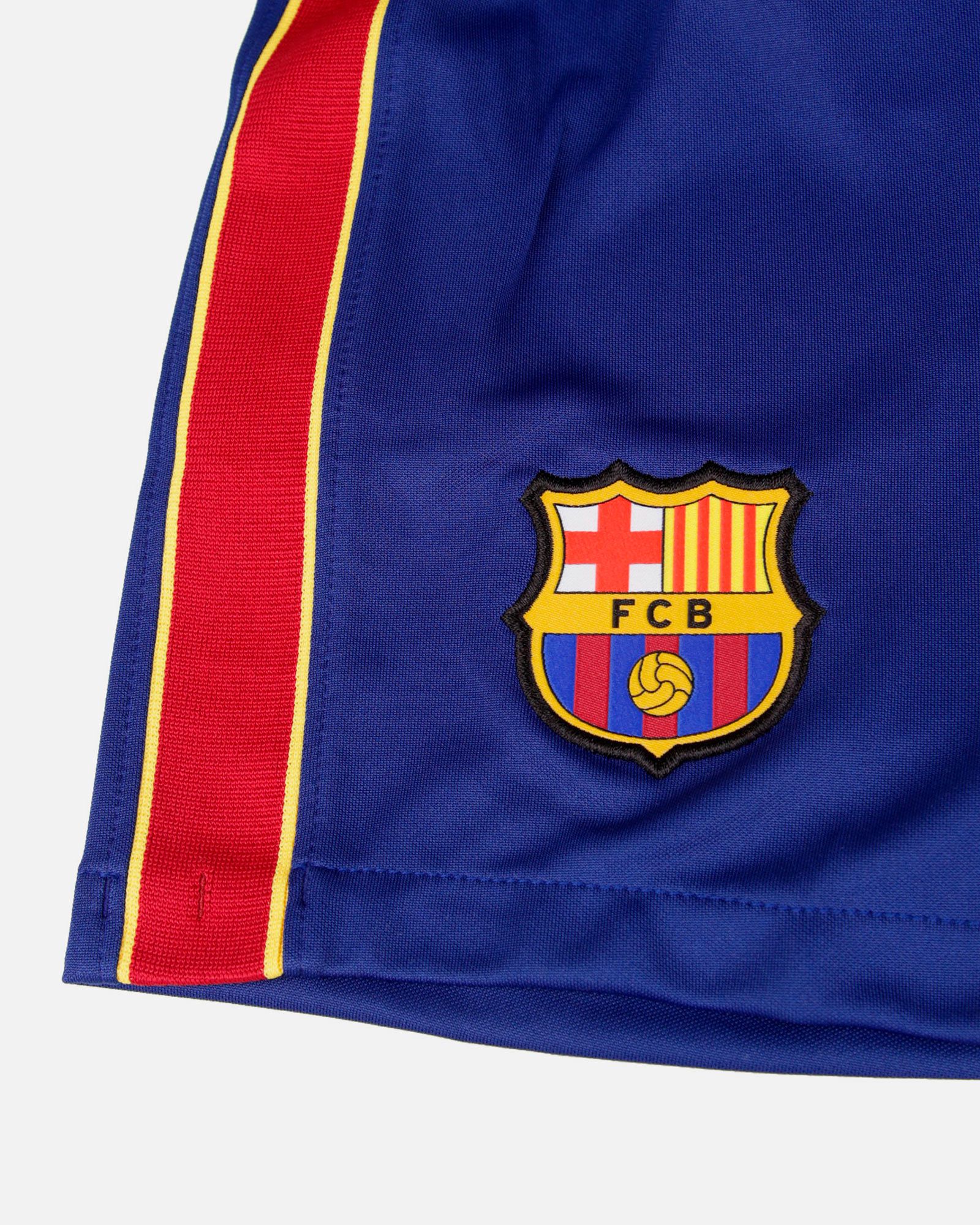 Pantalón 1ª FC Barcelona 2020/2021 Stadium Junior Azul - Fútbol Factory
