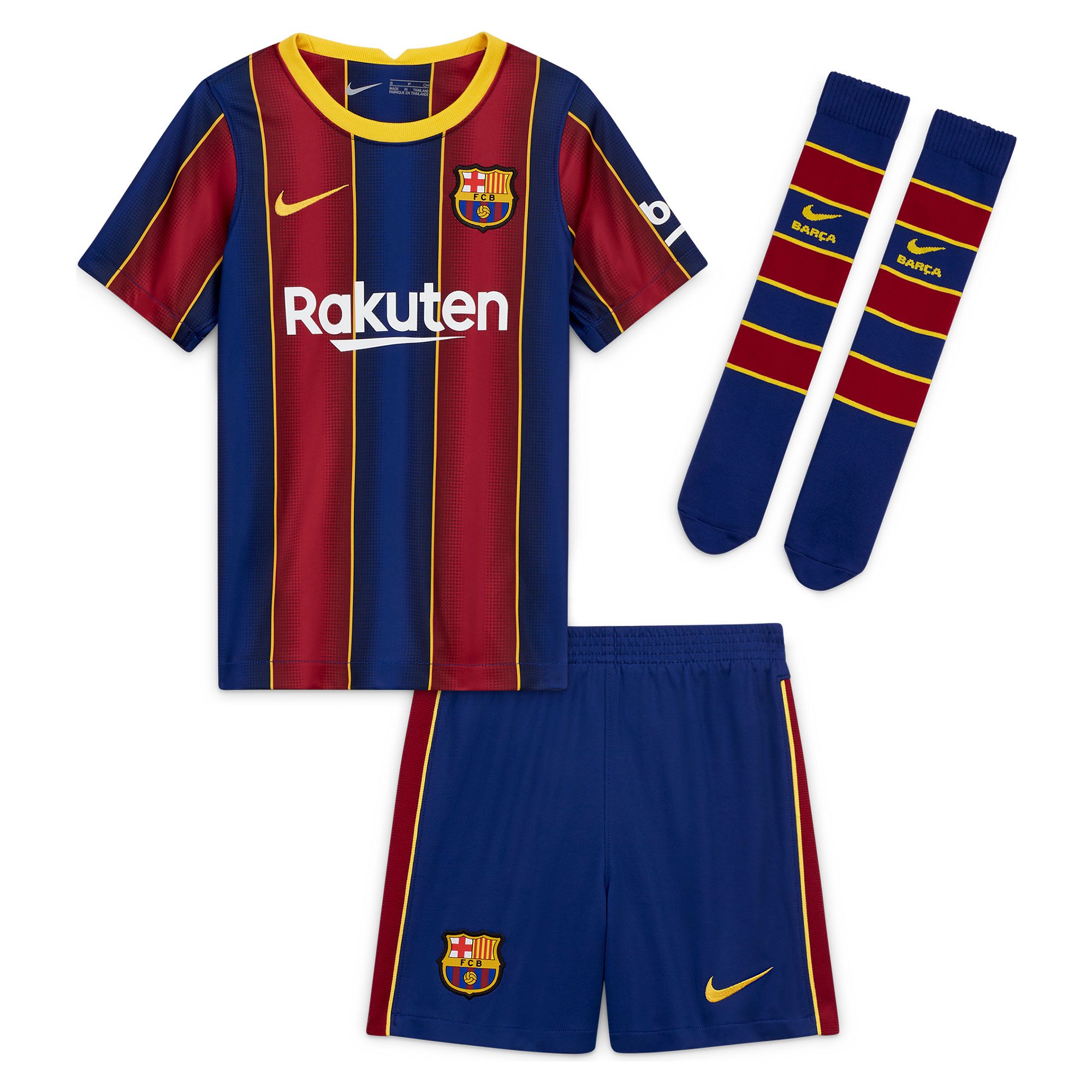 Miniconjunto 1ª FC Barcelona 2020/2021 Infantil - Fútbol Factory