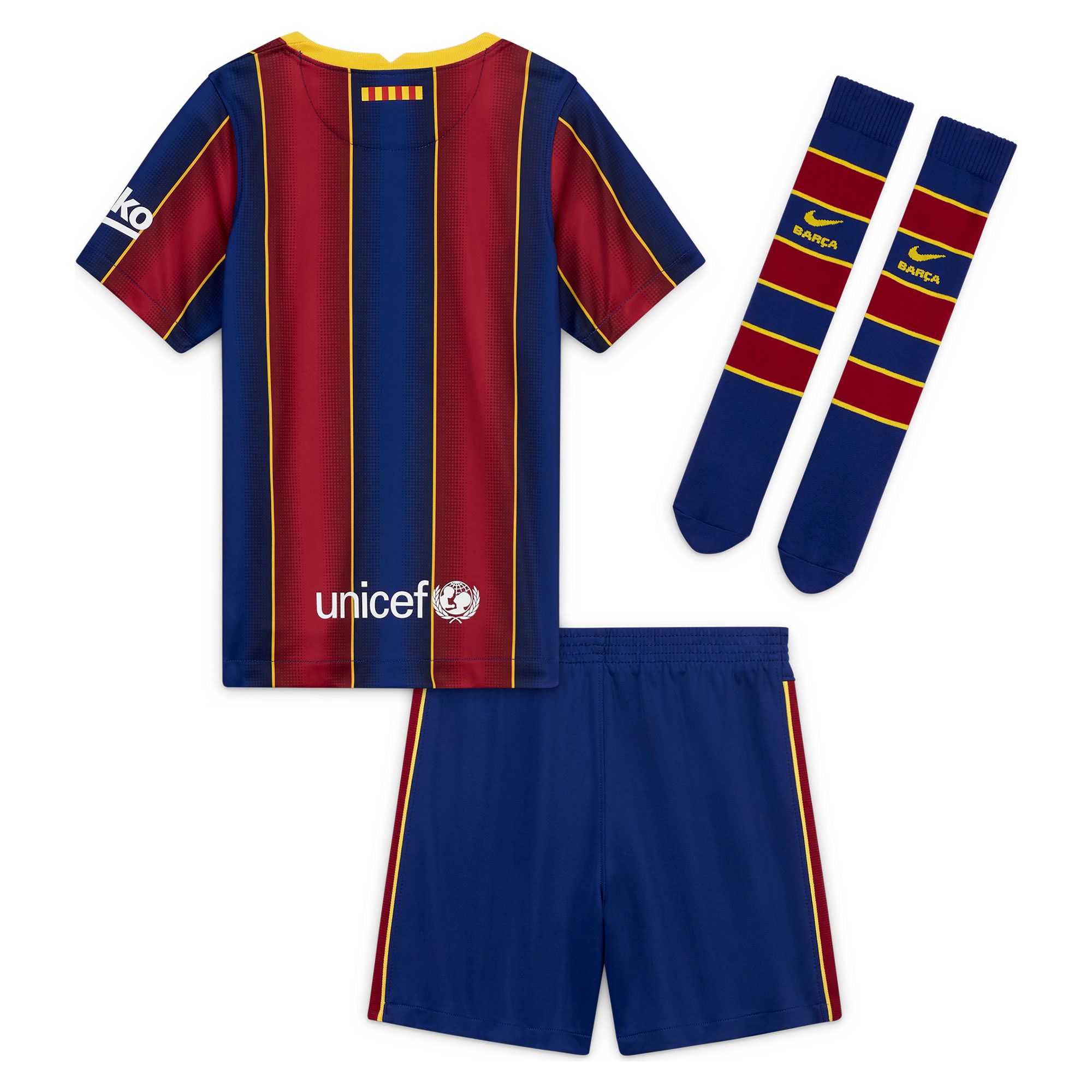 Miniconjunto 1ª FC Barcelona 2020/2021 Infantil - Fútbol Factory