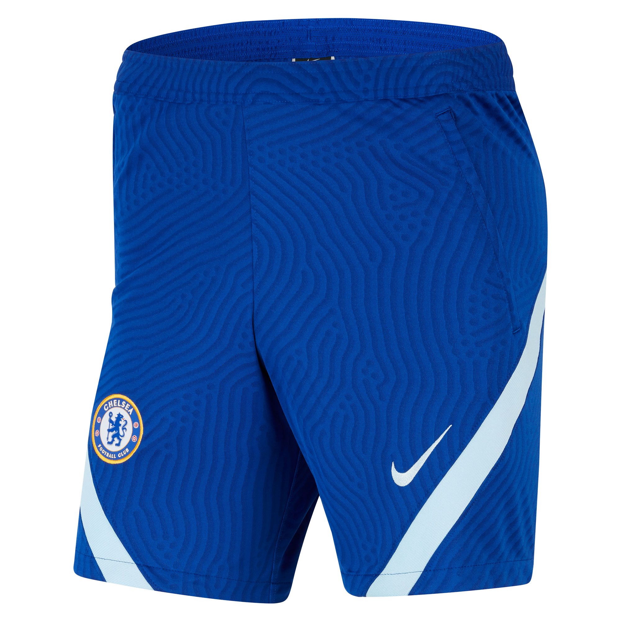 Pantalón Corto de Training Chelsea FC 2020/2021 Strike Azul - Fútbol Factory