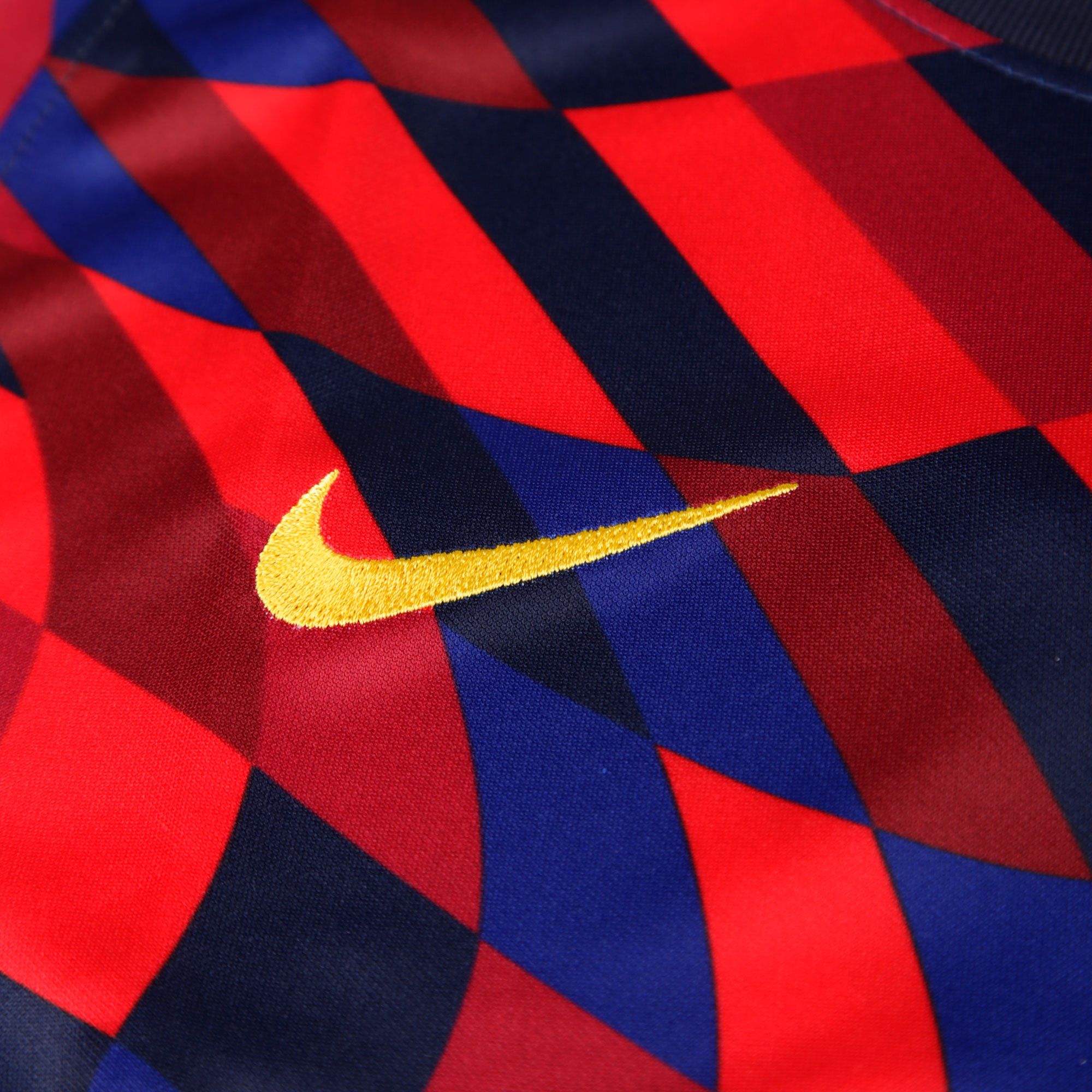 Camiseta de Calentamiento FC Barcelona 2020/2021 Rojo - Fútbol Factory