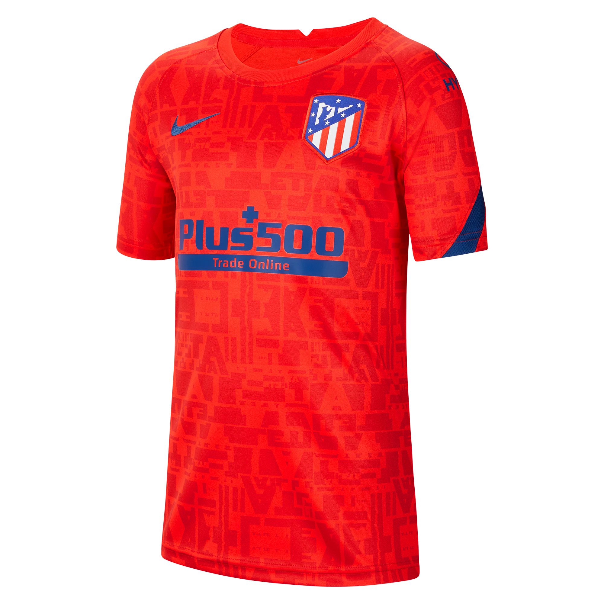 Camiseta de Calentamiento Atlético de Madrid 2020/2021 Junior Rojo - Fútbol Factory
