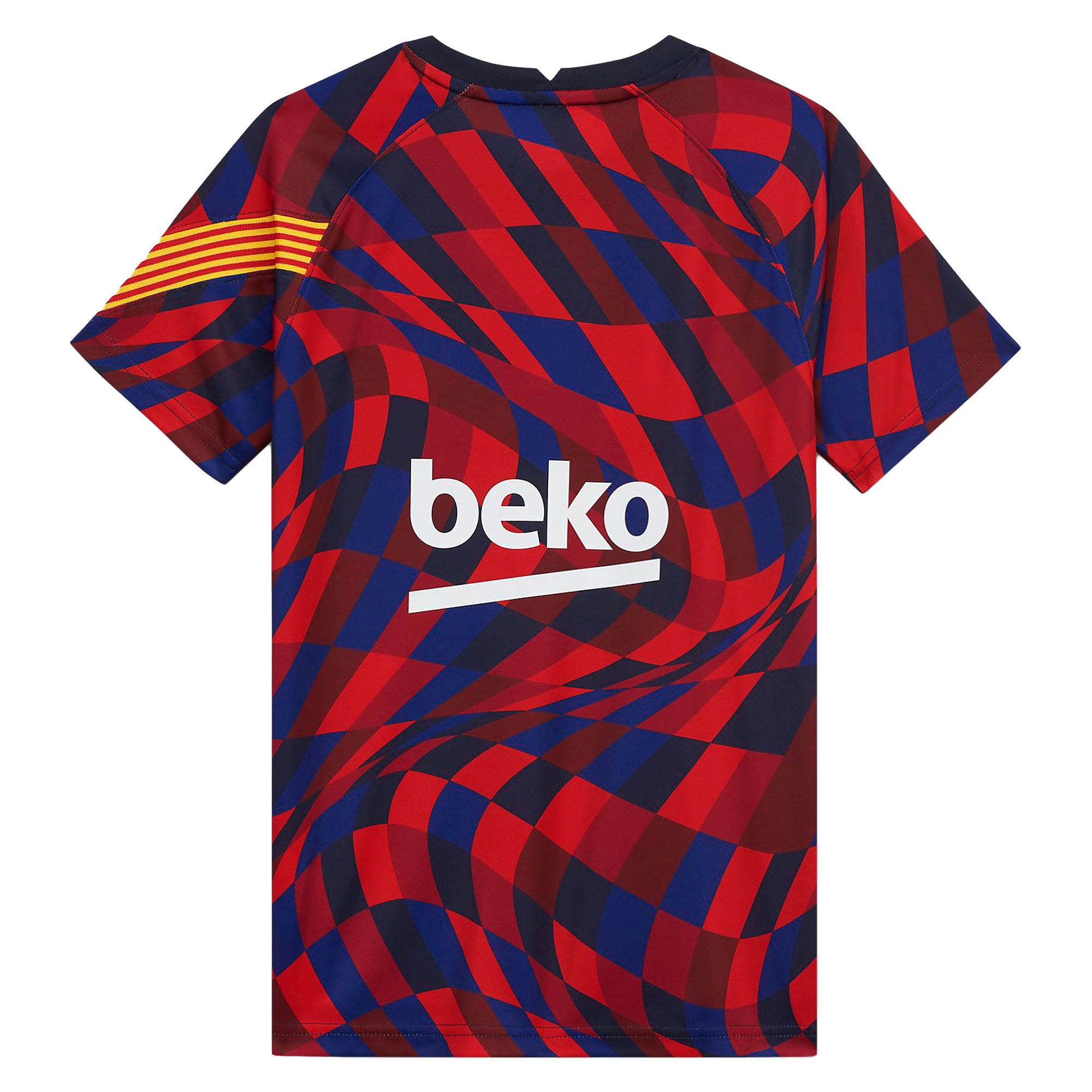Camiseta de Calentamiento FC Barcelona 2020/2021 Junior Rojo - Fútbol Factory