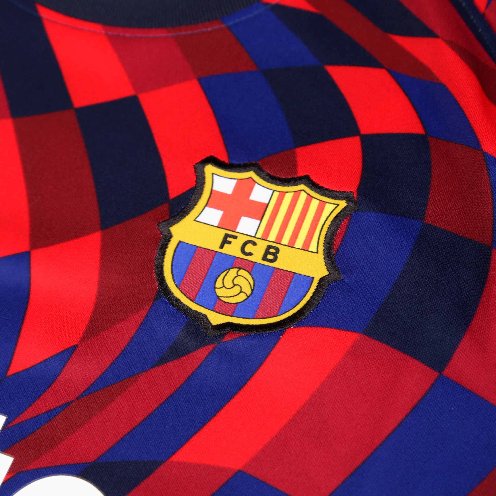 Camiseta de Calentamiento FC Barcelona 2020/2021 Junior Rojo - Fútbol Factory