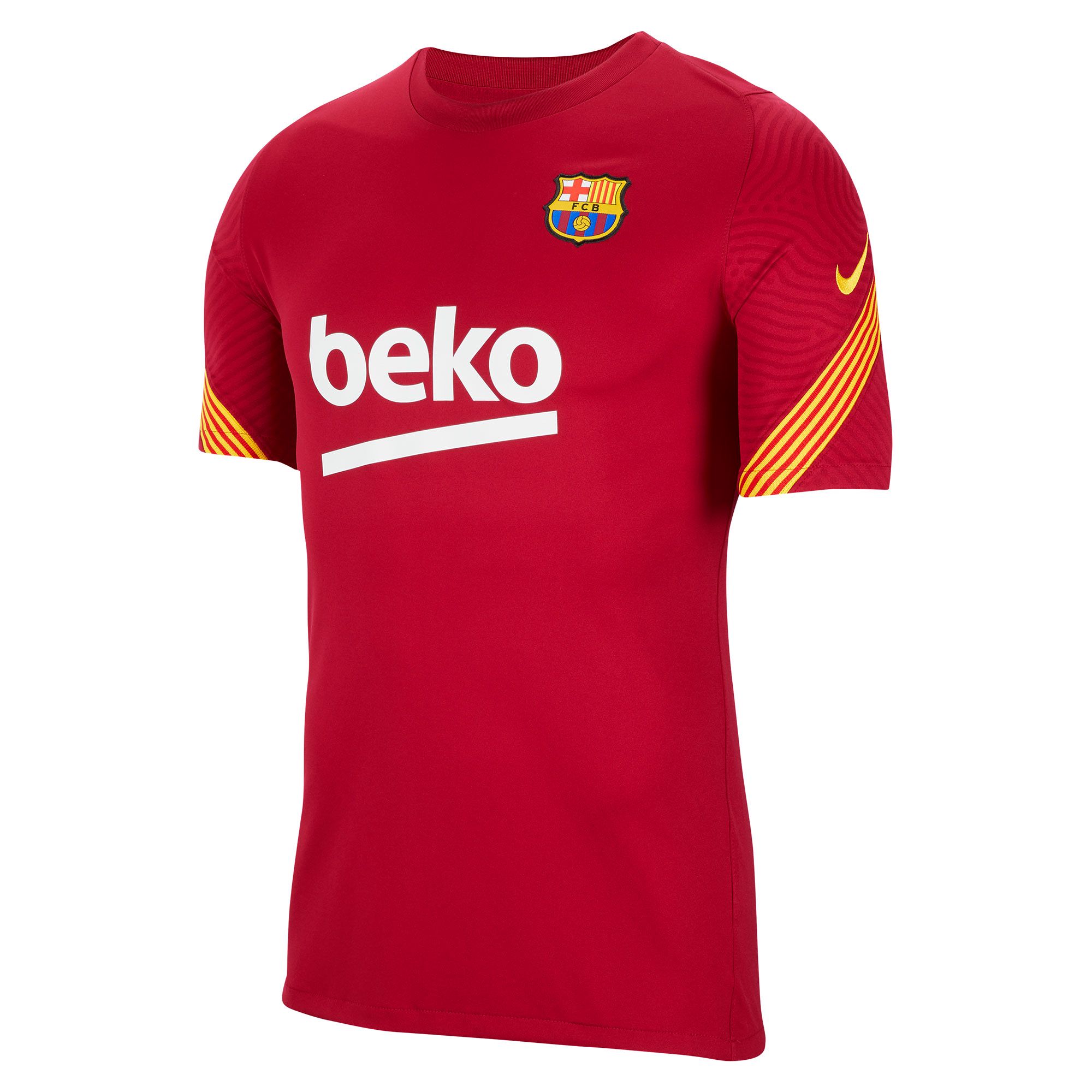 Camiseta de Training FC Barcelona 2020/2021 Strike Rojo - Fútbol Factory