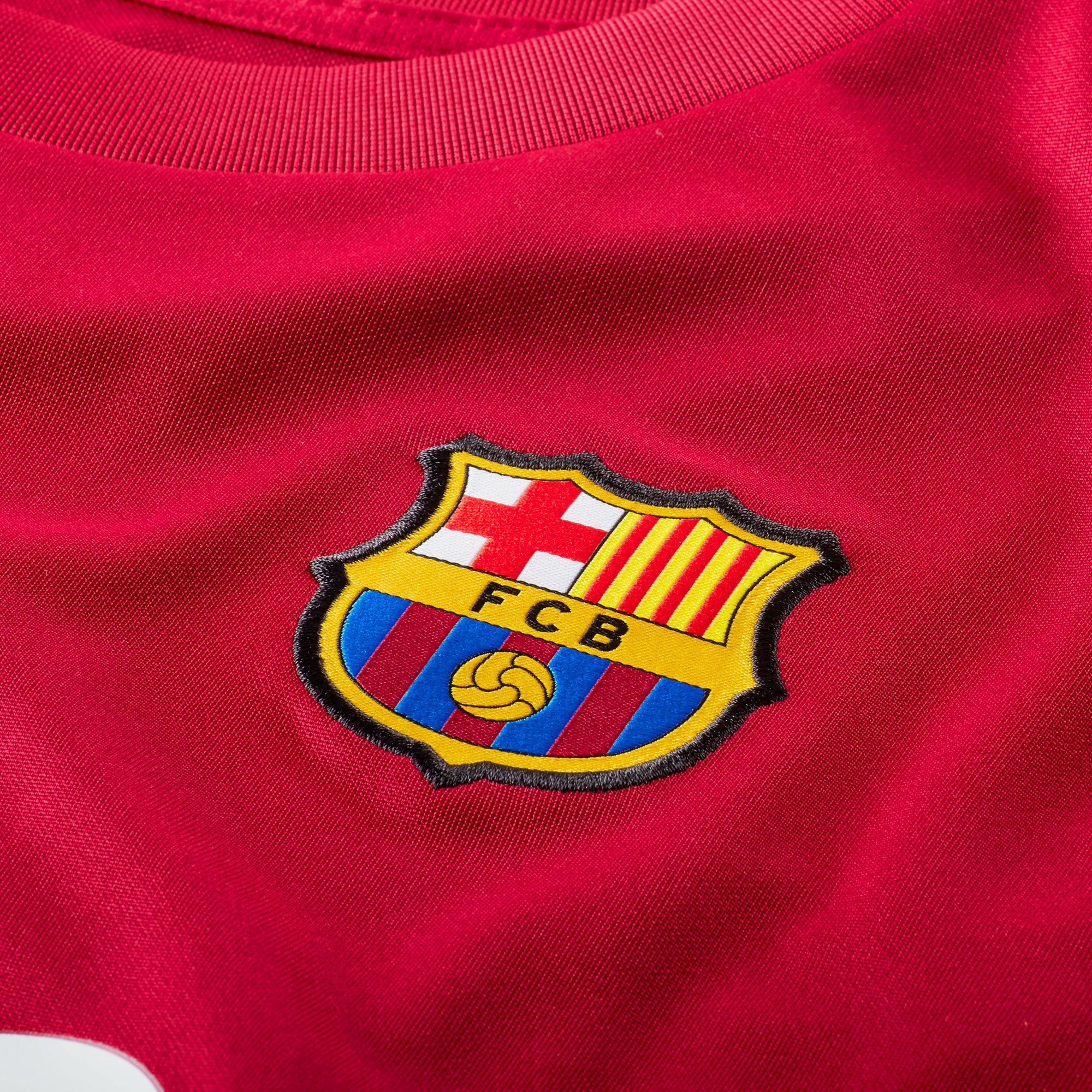 Camiseta de Training FC Barcelona 2020/2021 Strike Rojo - Fútbol Factory