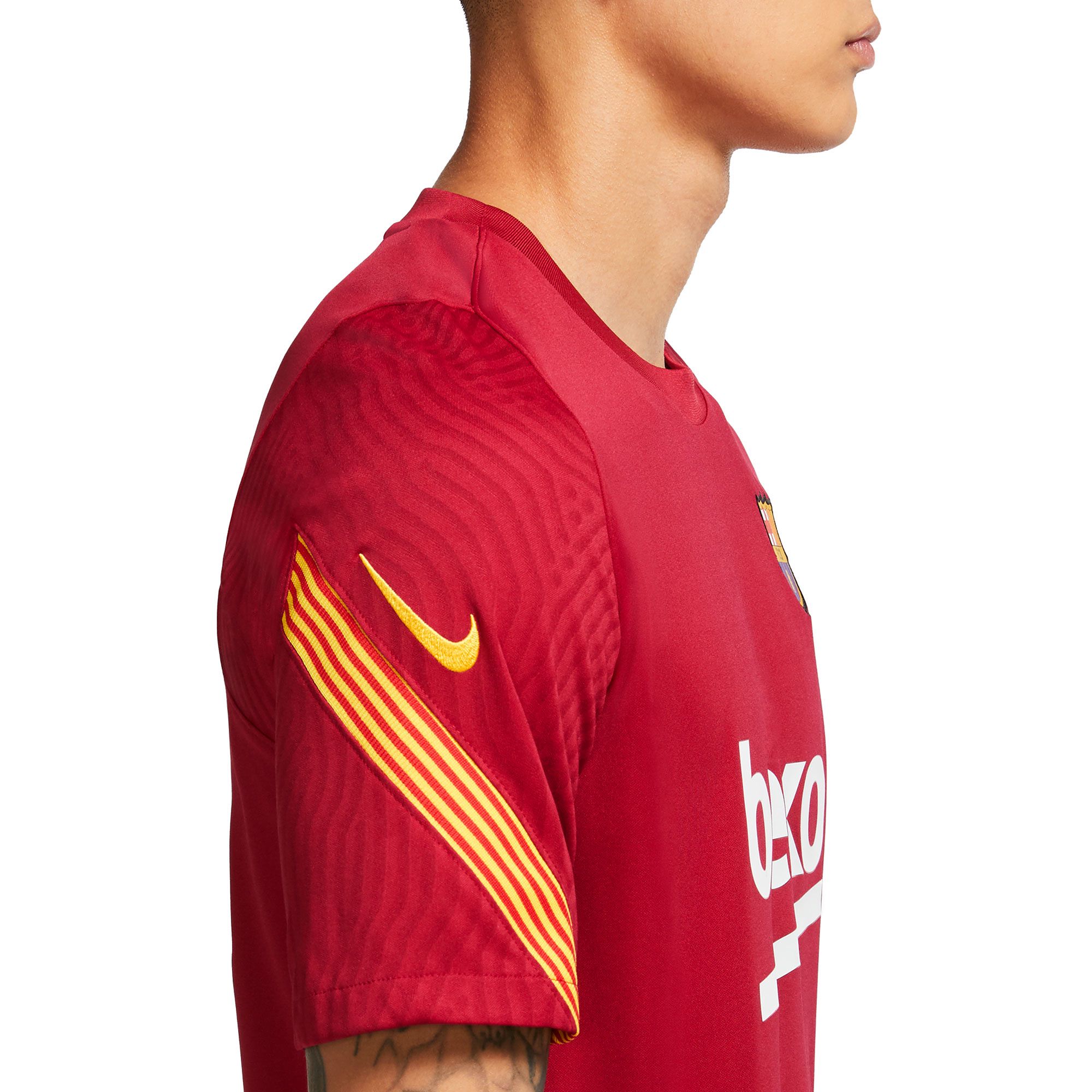 Camiseta de Training FC Barcelona 2020/2021 Strike Rojo - Fútbol Factory