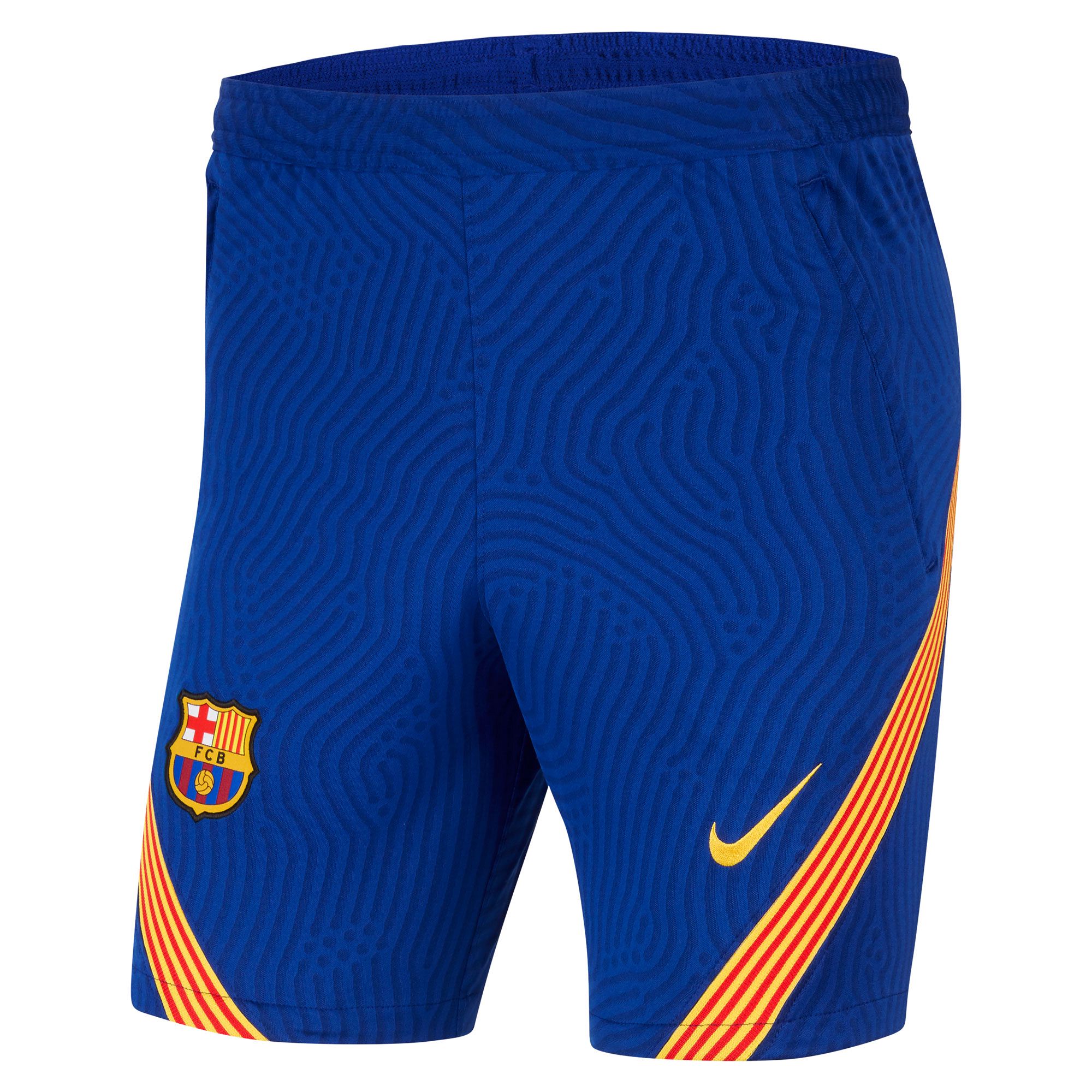 Pantalón Corto de Training FC Barcelona 2020/2021 Strike  Azul - Fútbol Factory