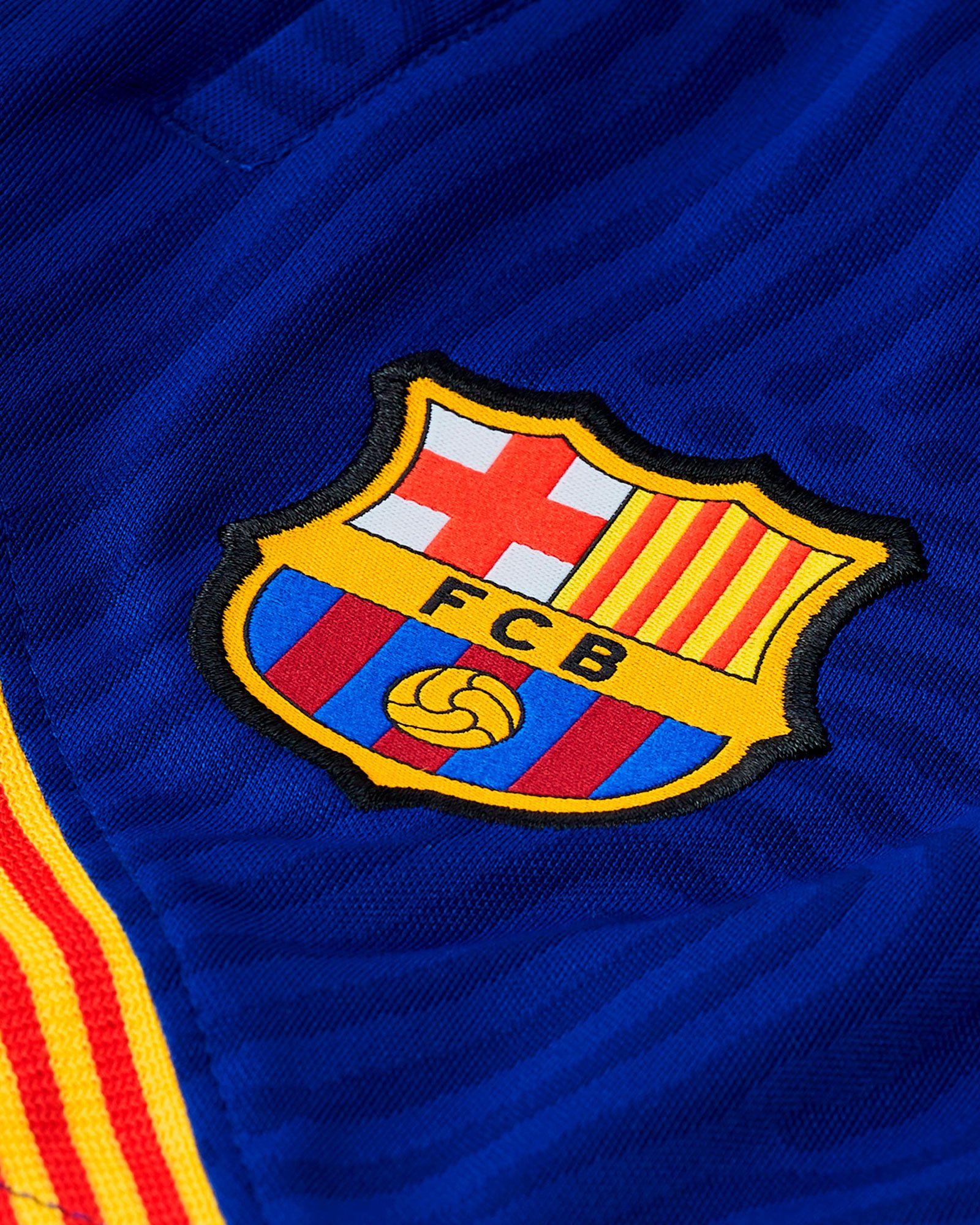 Pantalón Corto de Training FC Barcelona 2020/2021 Strike Junior Azul - Fútbol Factory