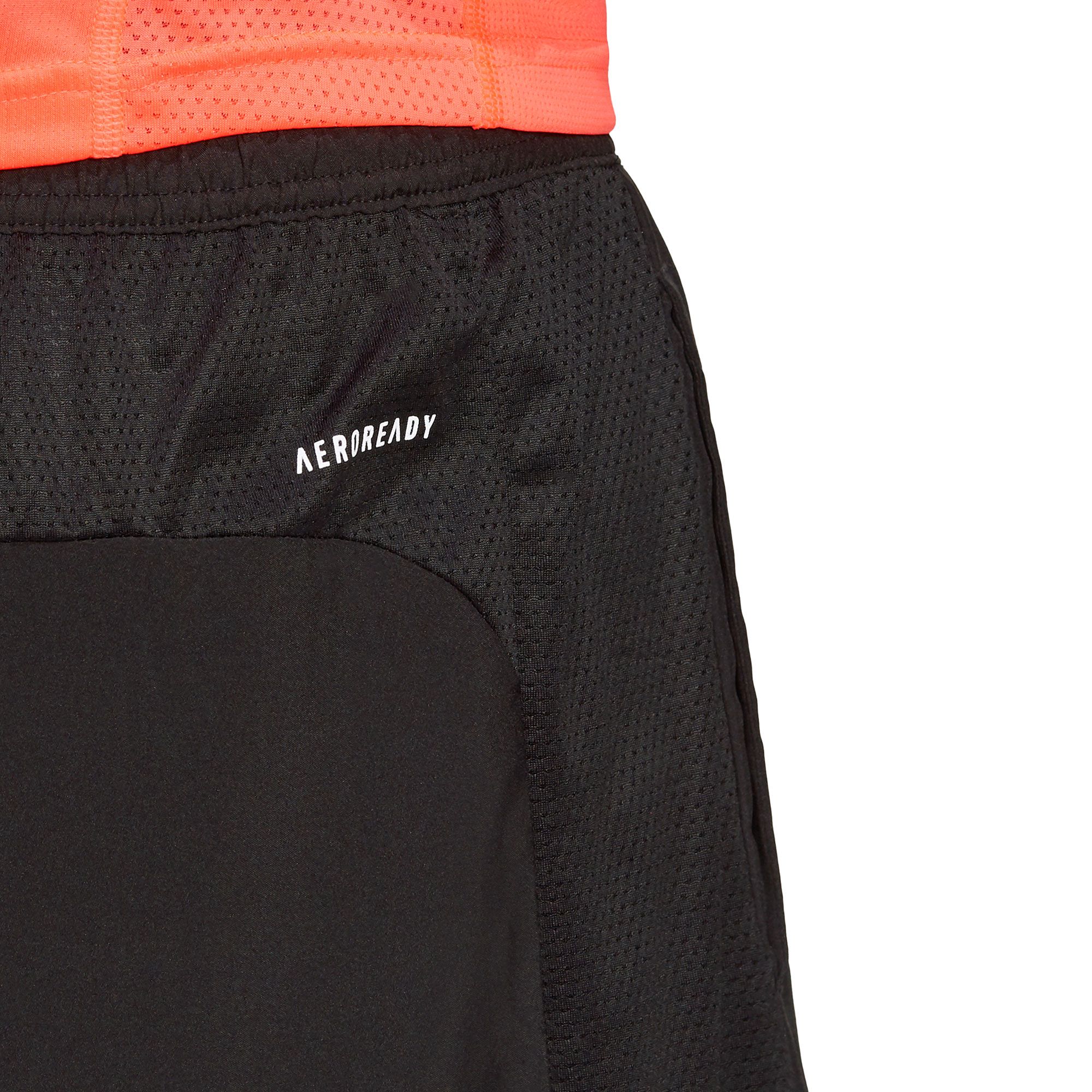 Pantalón Corto de Running Own The Run Two-In-One Negro - Fútbol Factory