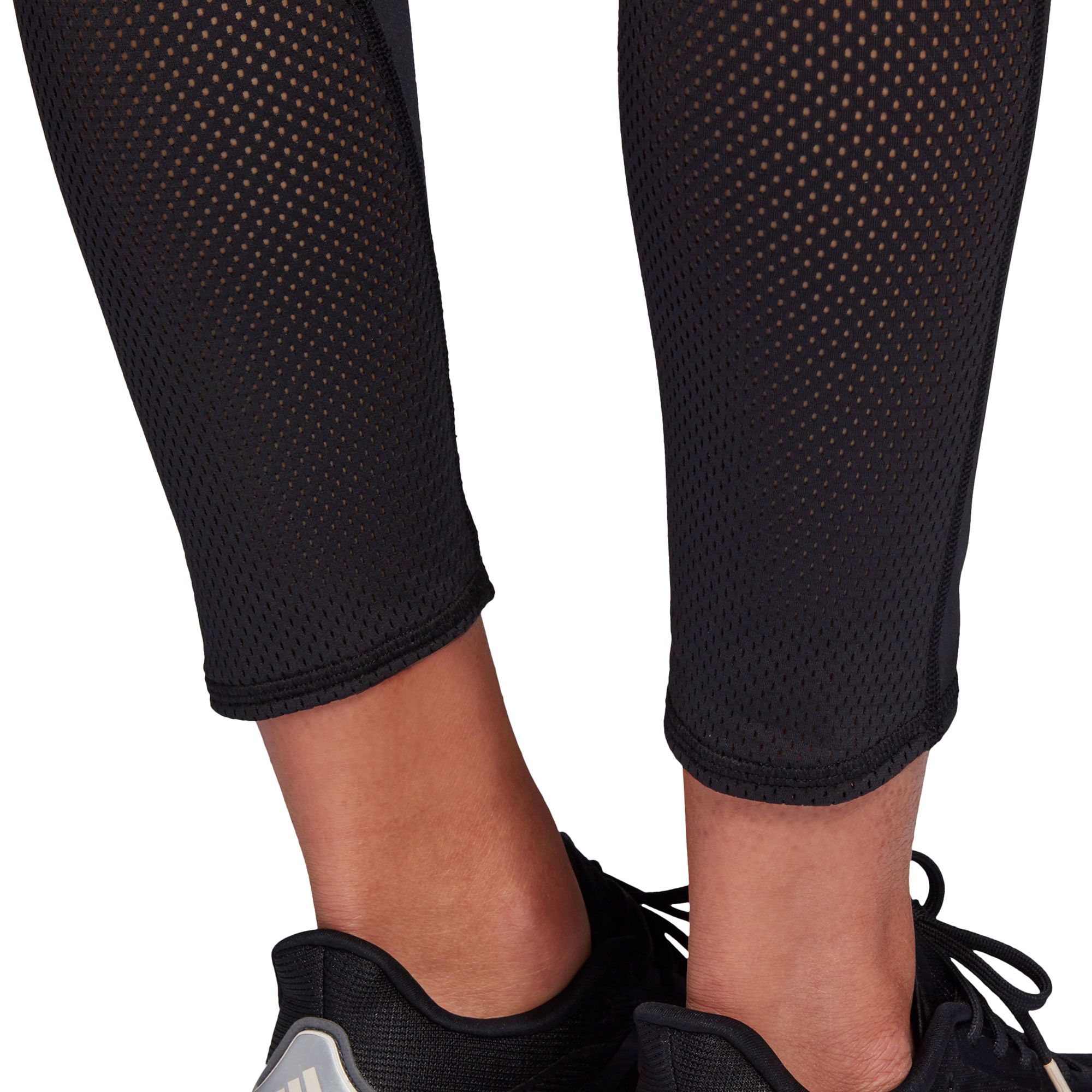 Mallas de Running How We Do 7/8 Mujer Negro - Fútbol Factory