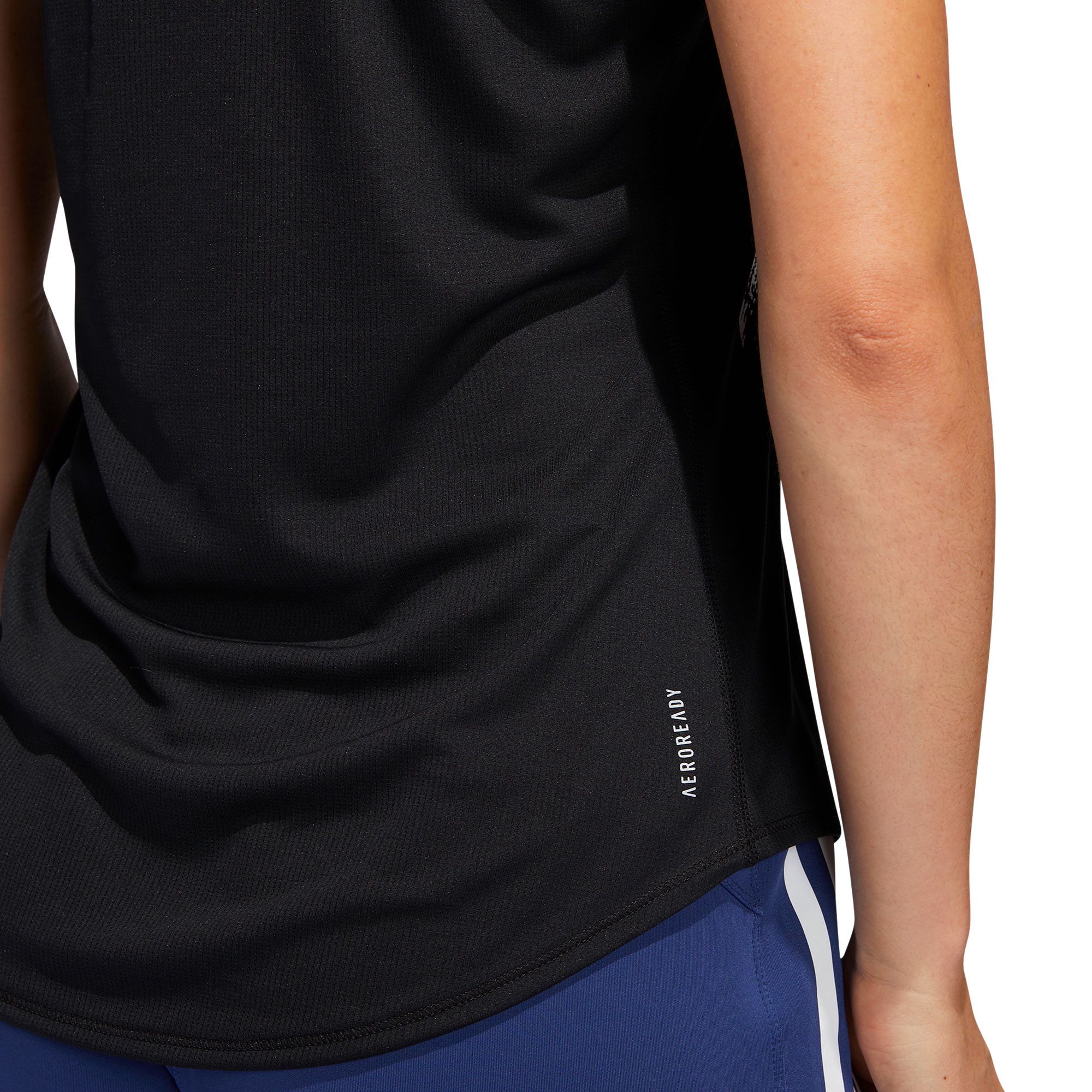 Camiseta de Tirantes de Training Own The Run PB Mujer Negro - Fútbol Factory